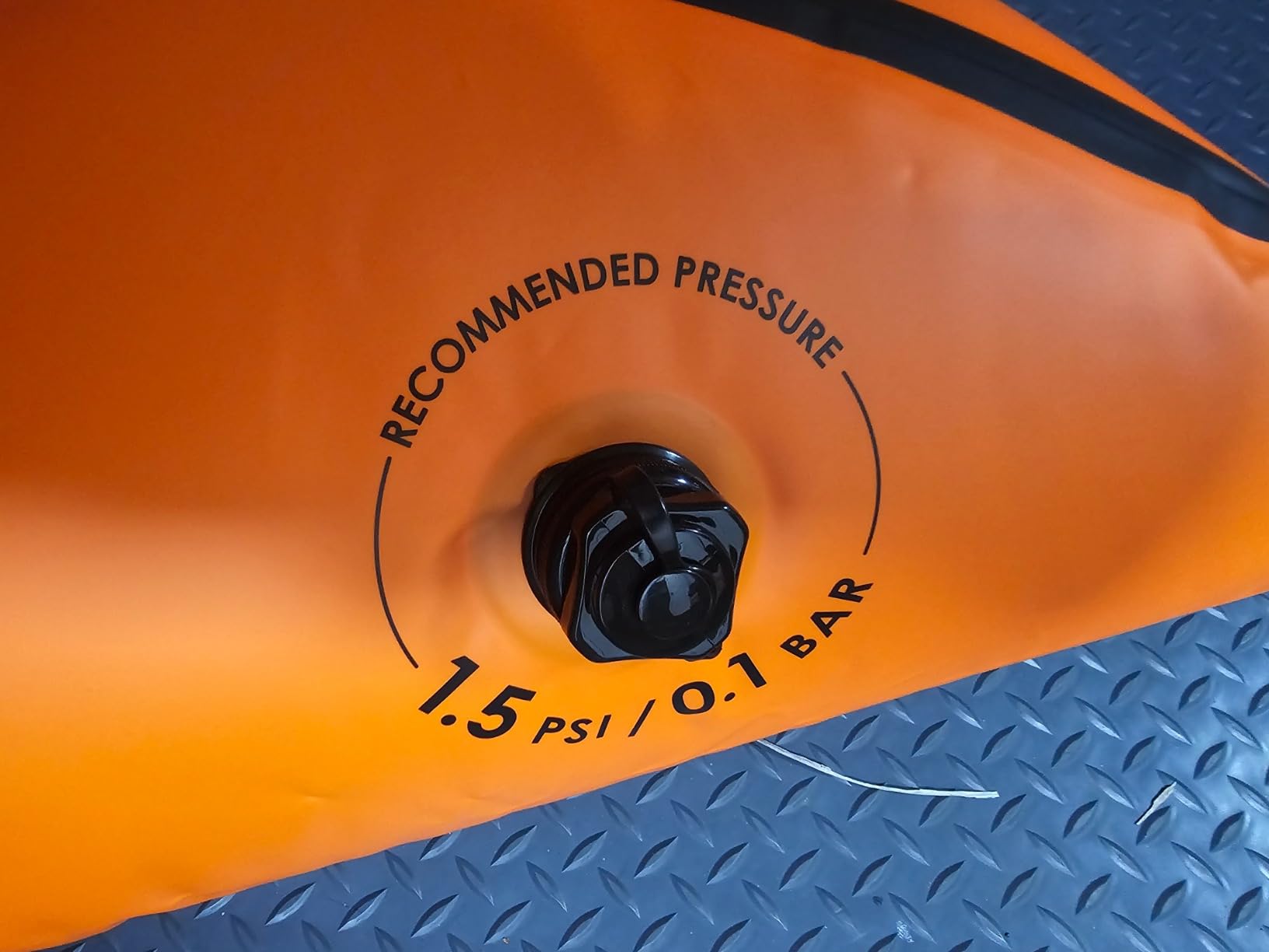 Packraft TPU Inflatable Travel Kayak with Soft Seat Lightweight Packrafts for Flat Water Rafting/Bicycle Drifting/Litewater Dinghy, 1 Person customer photo 2