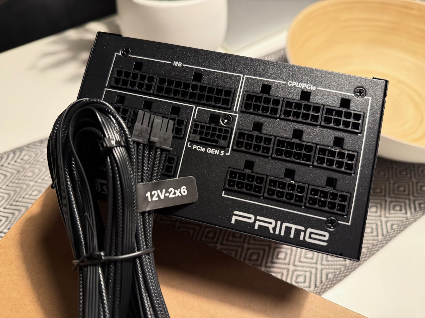 Seasonic Prime TX-1300 | 1300W | 80+ Titanium| ATX 3.0 & PCIe 5.0 Ready| Full Modular | ATX Form Factor | Premium Japanese Capacitor | Nvidia RTX 30/40 Super & AMD GPU Compatible (Ref. SSR-1300TR2) customer photo 2
