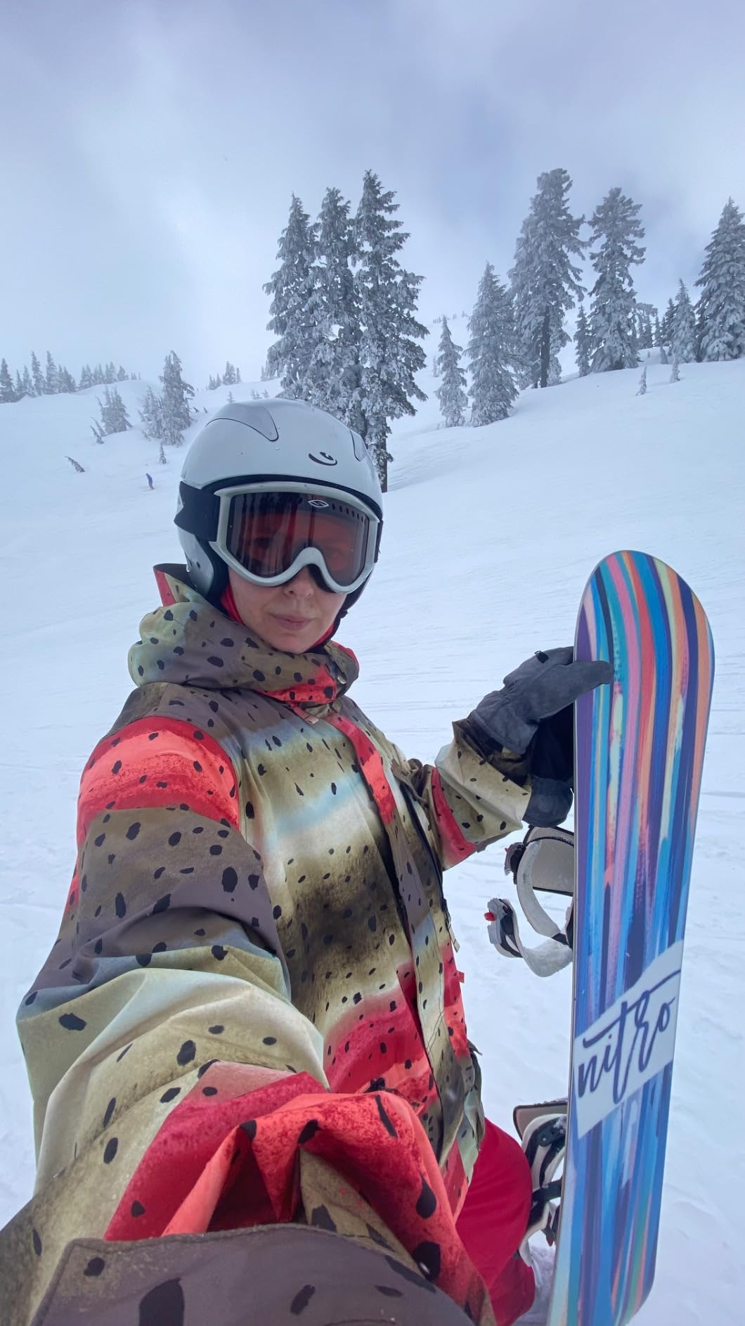 Nitro Lectra Women's All-Mountain Snowboard - Soft Flex, Stable Ride, Beginner Friendly customer photo 2