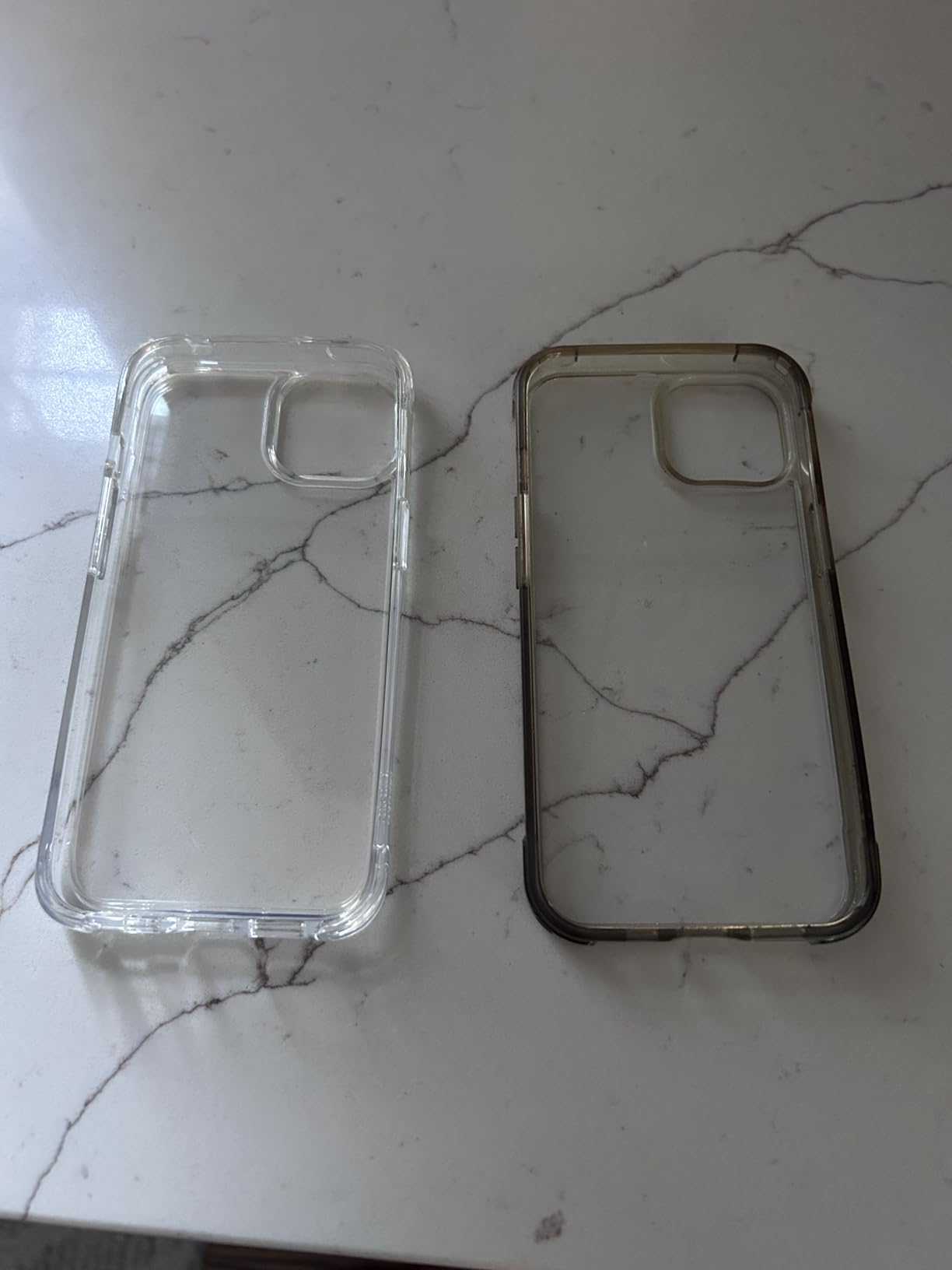 Mkeke for iPhone 15 Case Clear, [Not Yellowing] [Military-Grade Drop Protection] Clear Slim Phone Cases for Apple iPhone 15 with Shockproof Bumper 2023 customer photo 1