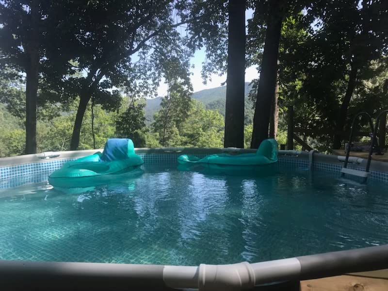 SwimWays Spring Float Premium Recliner Pool Lounger, Inflatable Pool Floats for Adults with Fast Inflation, for Ages 15 & Up customer photo 1