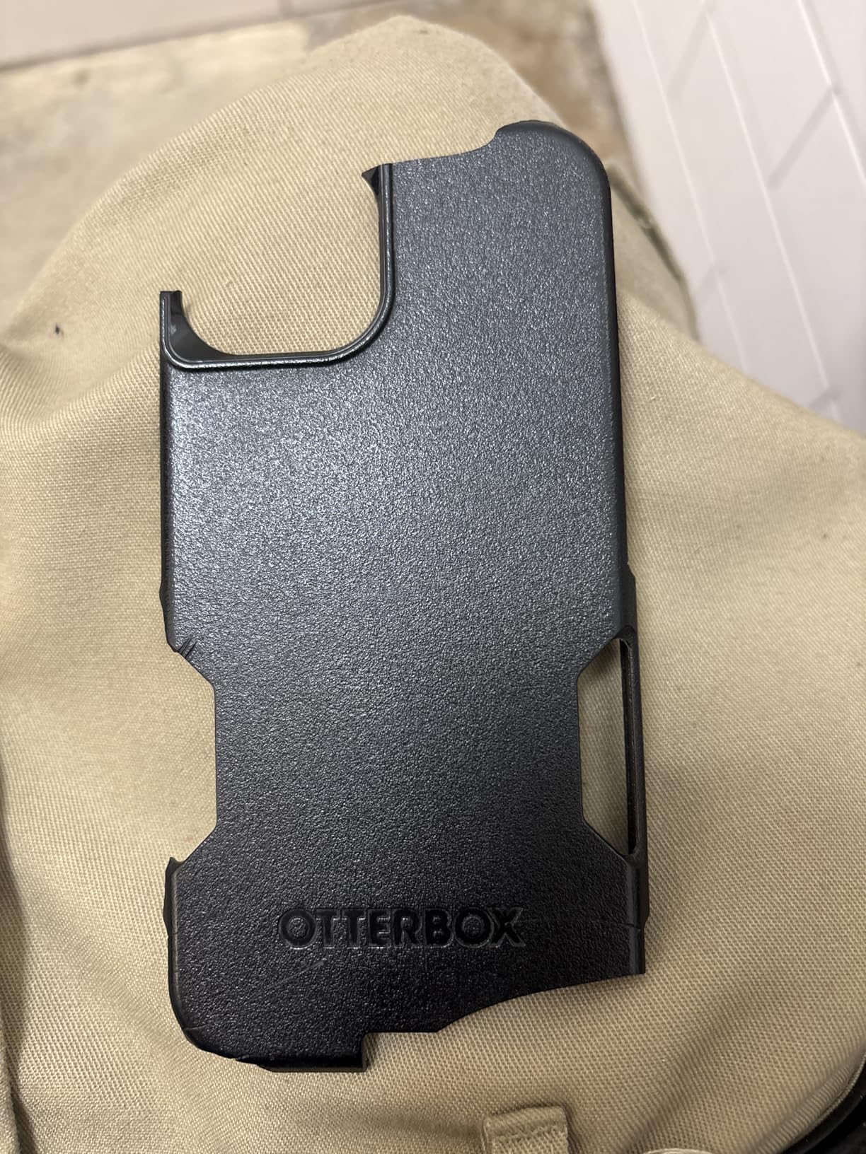OtterBox iPhone 16e, 15, 14, & 13 Commuter Series Case - Crisp Denim (Blue), Slim & Tough, Pocket-Friendly, with Port Protection customer photo 2