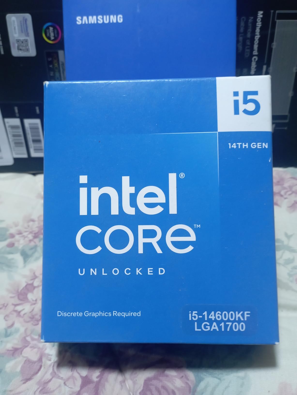 Intel Core i5-14600KF New Gaming Desktop Processor 14 Cores (6P+8E) Unlocked - LGA1700 customer photo 1