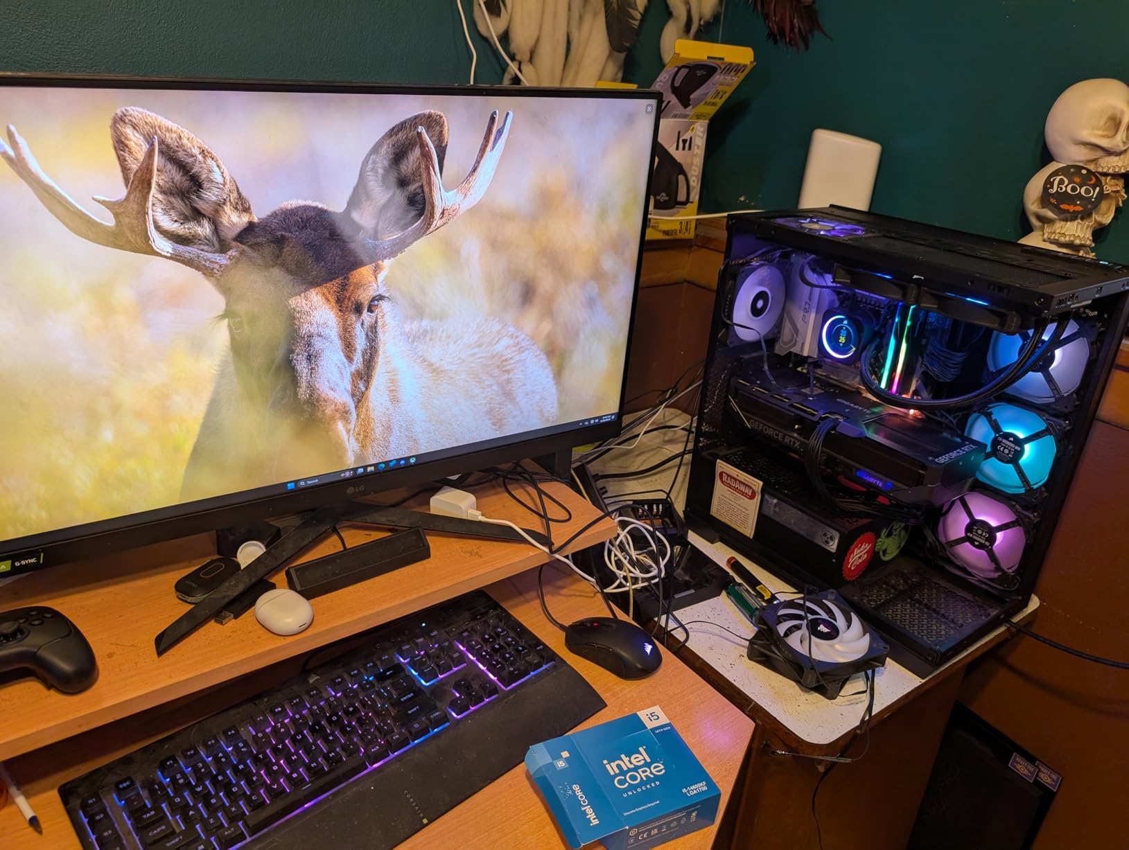 Intel Core i5-14600KF New Gaming Desktop Processor 14 Cores (6P+8E) Unlocked - LGA1700 customer photo 2