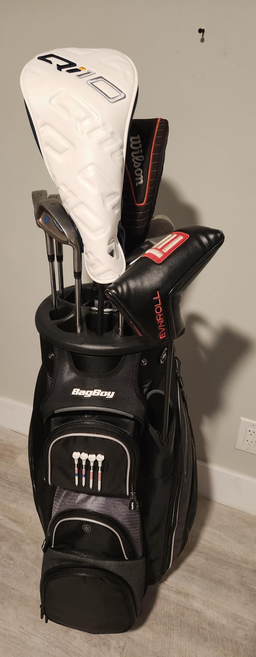 Bag Boy Revolver XP Golf Cart Bag, 14 Way Divider 360 Rotating Top customer photo 1