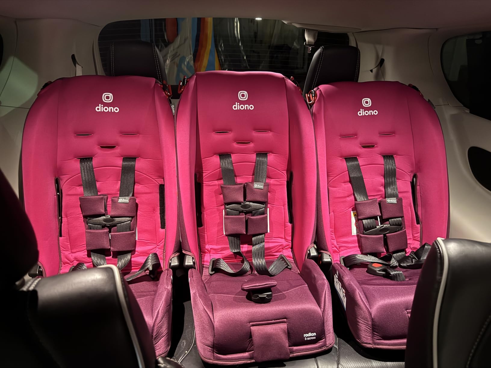 Diono Radian 3R, All-in-One Convertible Car Seat, Rear and Forward Facing, 10 Years 1 Car Seat, Slim Fit 3 Across, Blue Surge customer photo 2