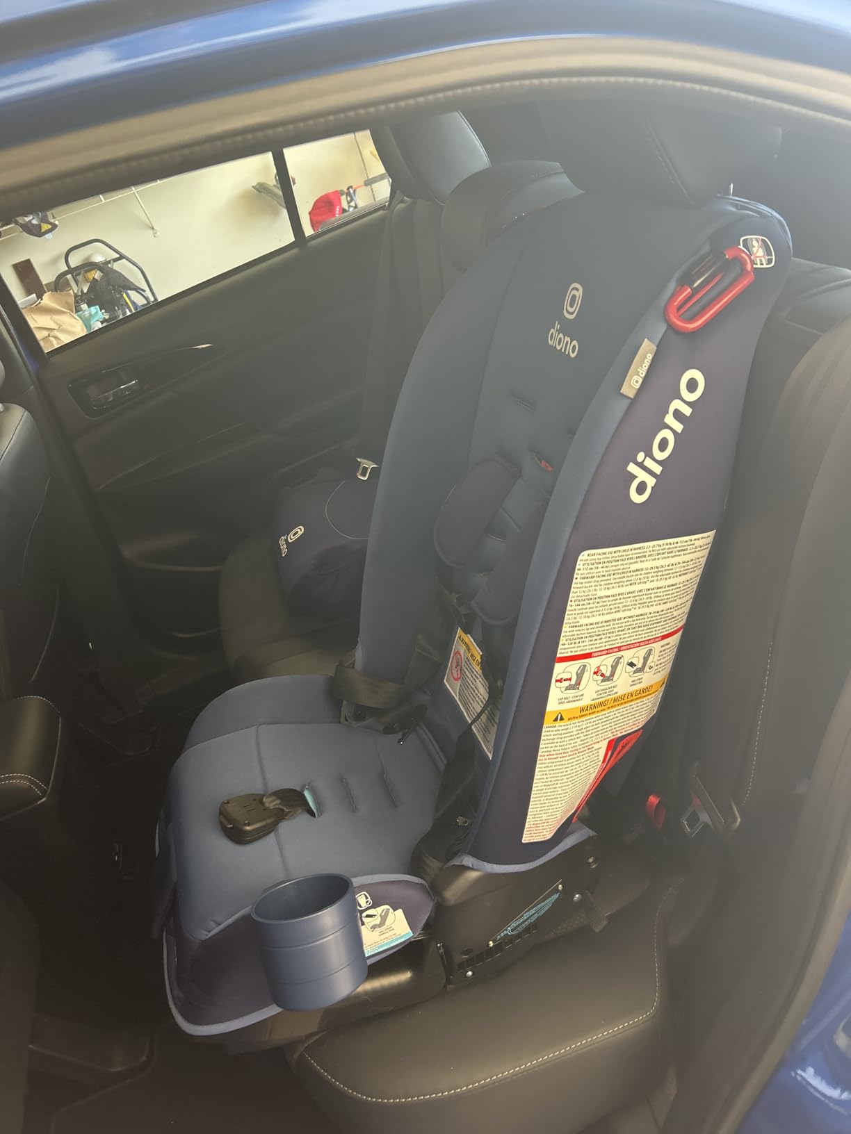 Diono Radian 3R, All-in-One Convertible Car Seat, Rear and Forward Facing, 10 Years 1 Car Seat, Slim Fit 3 Across, Black Storm customer photo 1