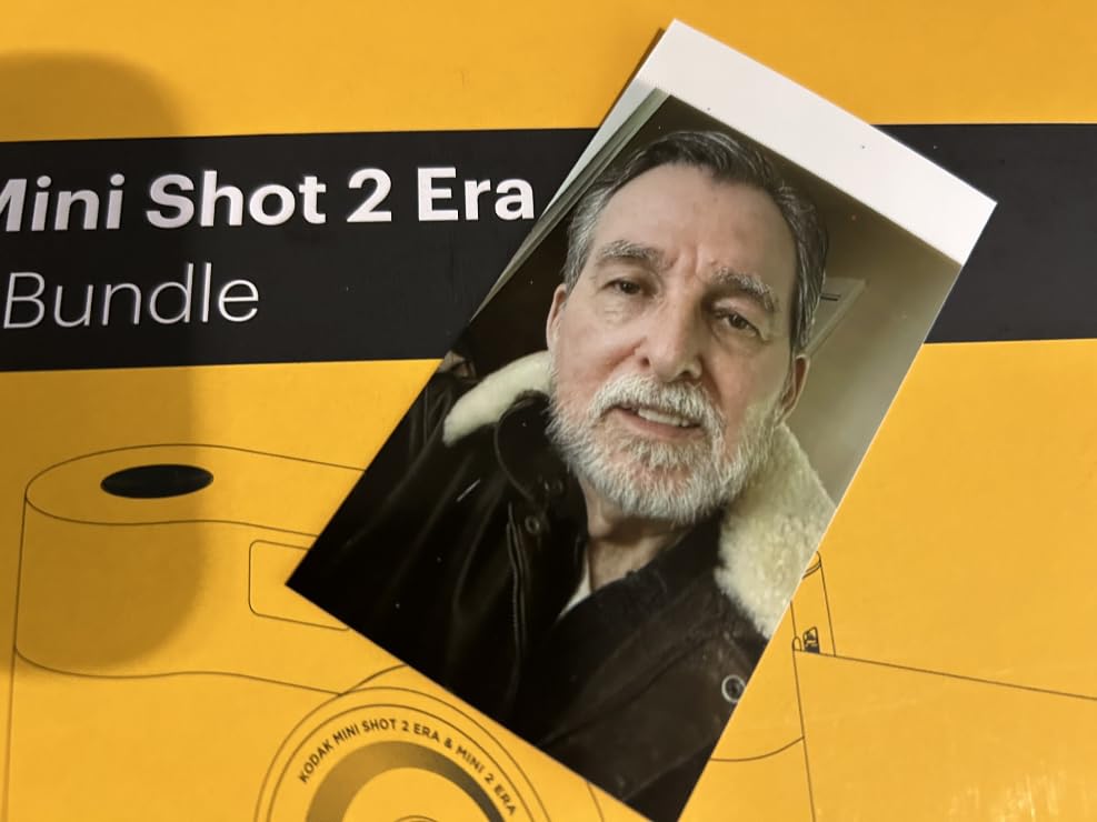 Kodak Mini Shot 2 ERA 2x3 Instant Digital Camera & Photo Printer - Bluetooth, 4PASS Dye Sublimation - Black customer photo 1