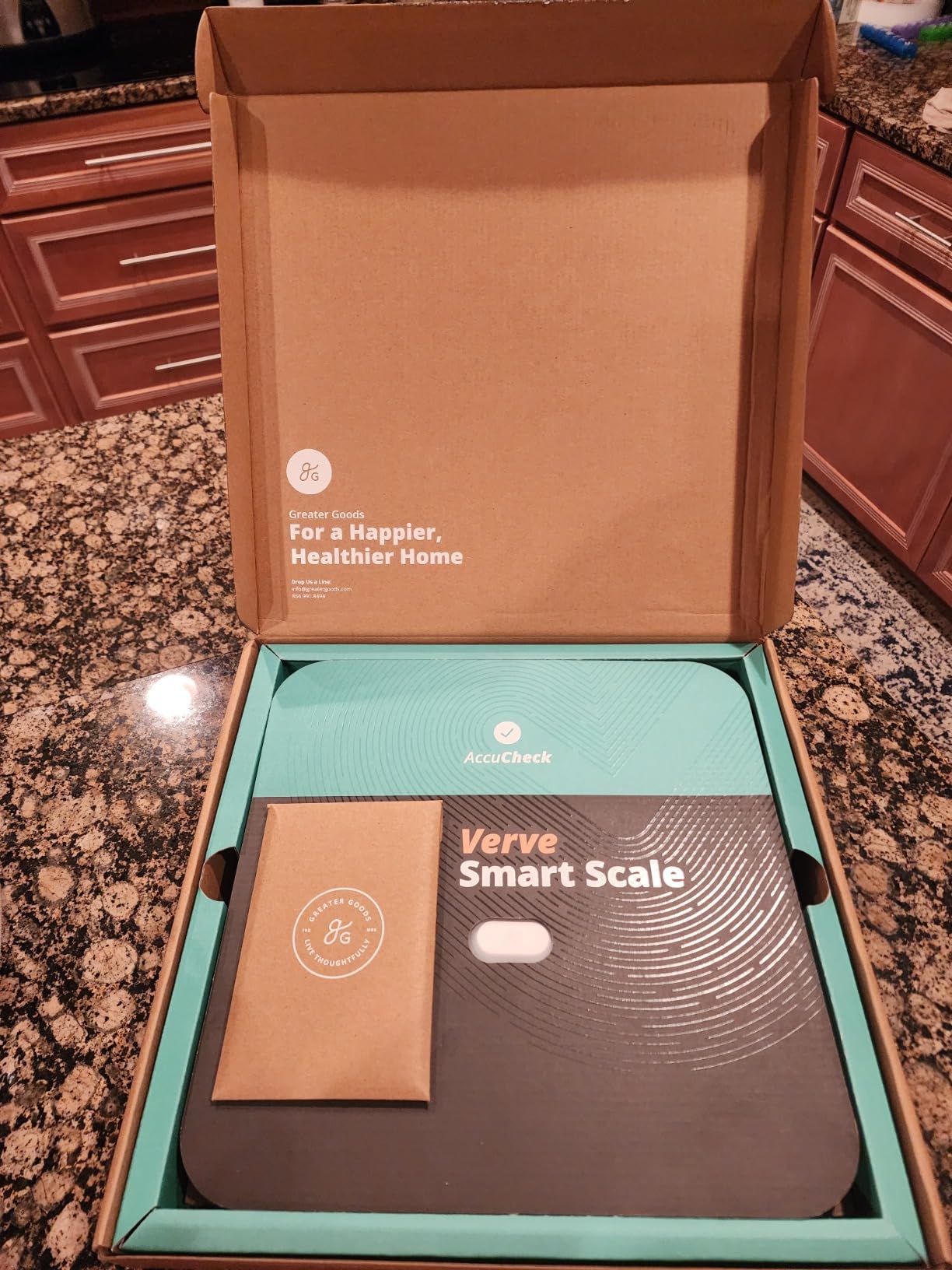 Greater Goods Smart Scale - Track Your Weight Loss Journey with Verified Accuracy & Smart Goal-Based Monitoring | Wi-Fi & Bluetooth Sync customer photo 1
