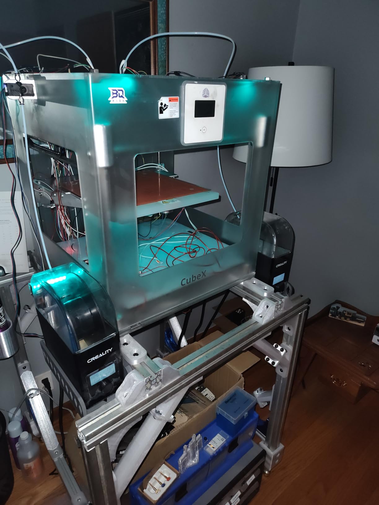 Creality 2026 New Upgrade Filament Dryer Box Pro, Space Pi SE with High PTC Efficiency & Precision Sensor for 1KG Spools 45~65C, 3D Printer Filament Dehydrator for PLA PETG ABS ASA TPU customer photo 1