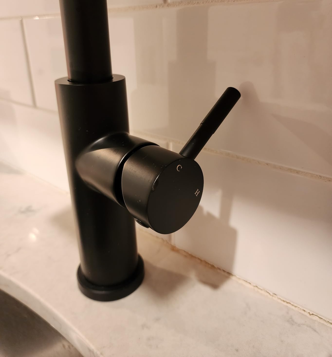 LUFEIDRA Touchless Kitchen Faucet with Pull Down Sprayer-Brushed Nickel Kitchen Faucet with Side Motion Sensor, Smart Hands-Free Spring Kitchen Sink Faucet customer photo 1