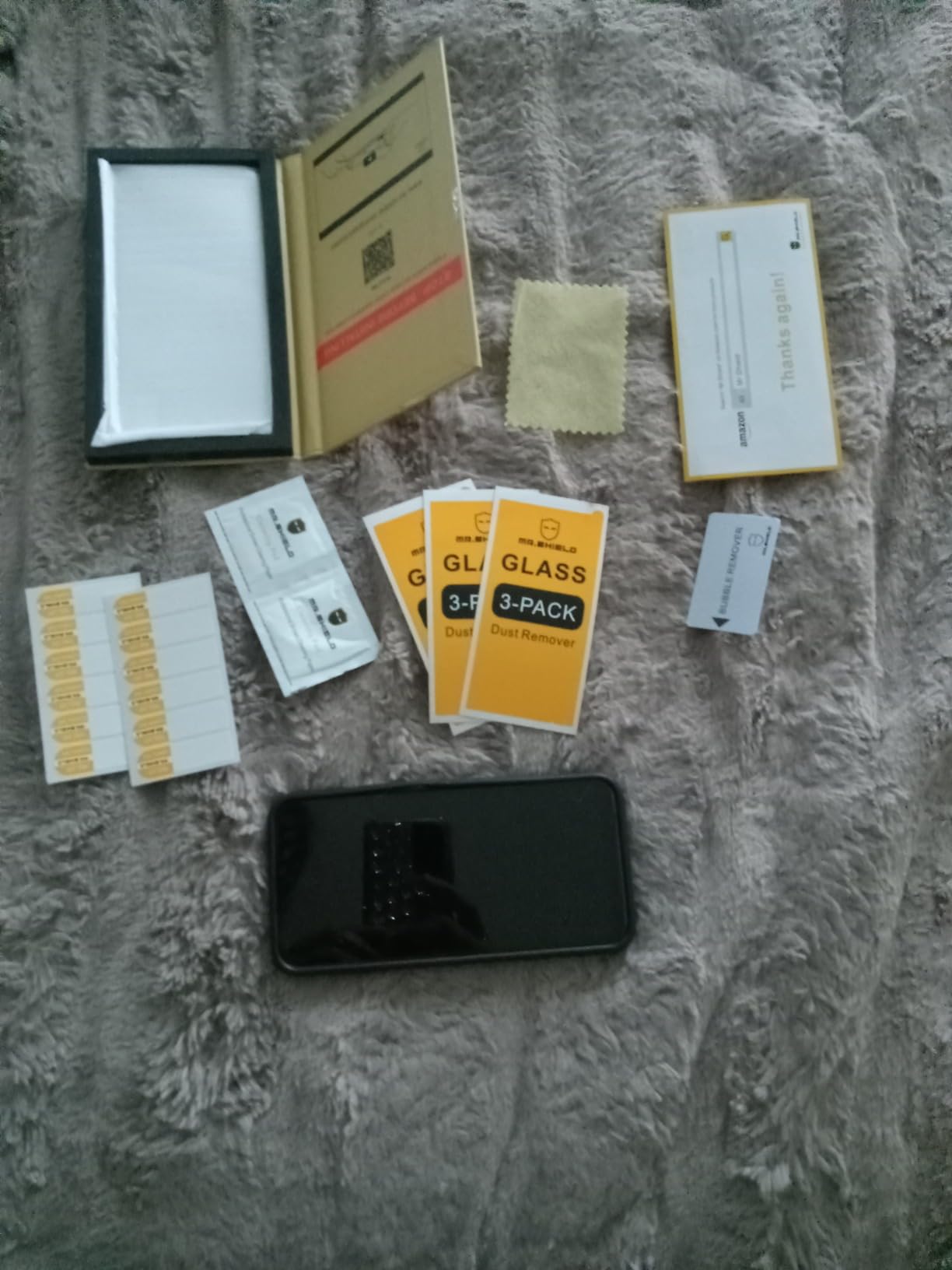 Mr.Shield Screen Protector compatible with Samsung Galaxy A15 5G / 4G [Tempered Glass] [3-PACK] [Japan Glass with 9H Hardness] customer photo 1