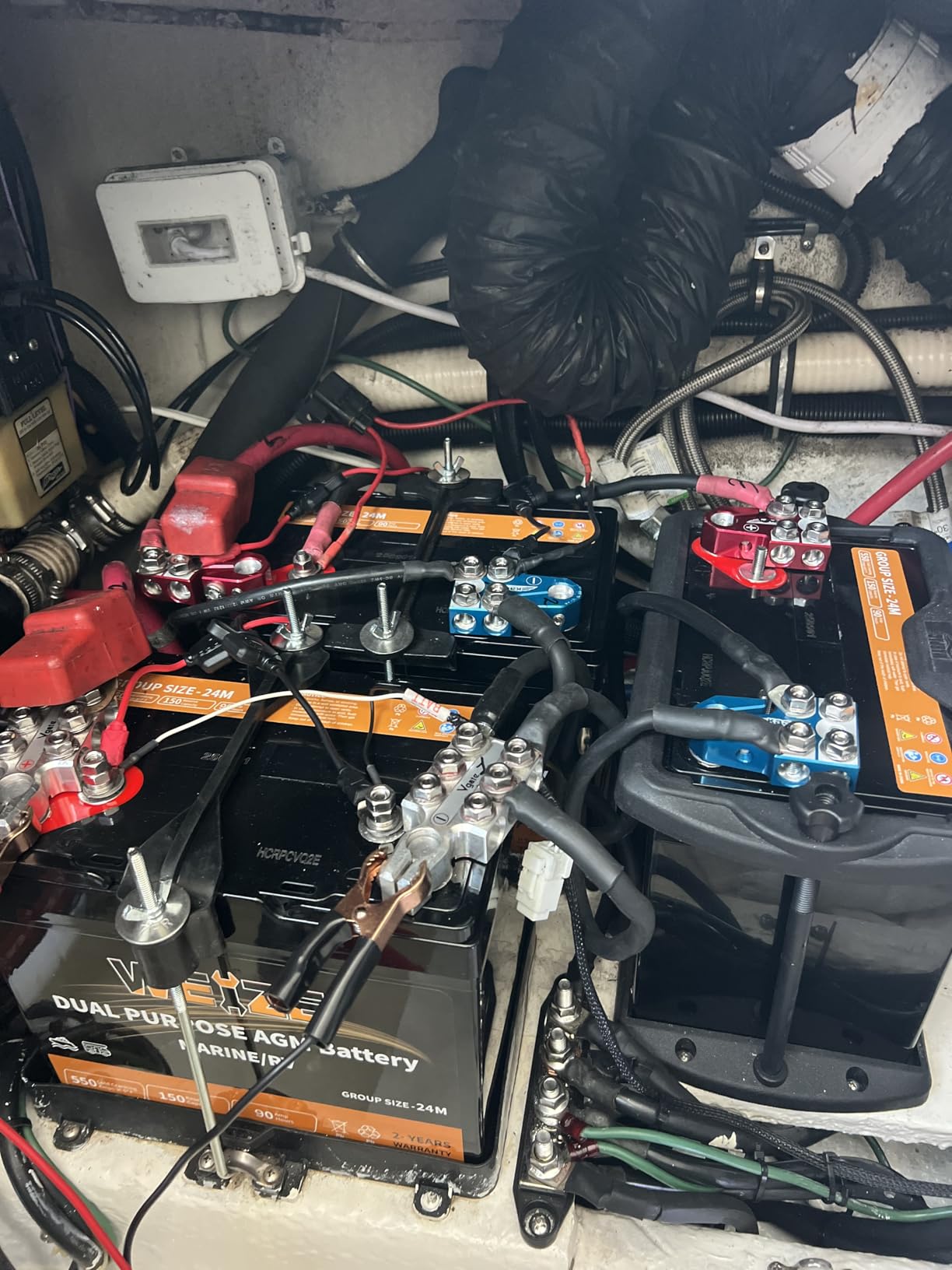 WEIZE BCI Group 31M Dual Purpose AGM Battery, 240RC 825CCA 12V 110AH Starter & Deep Cycle Sealed Marine & RV Battery customer photo 2