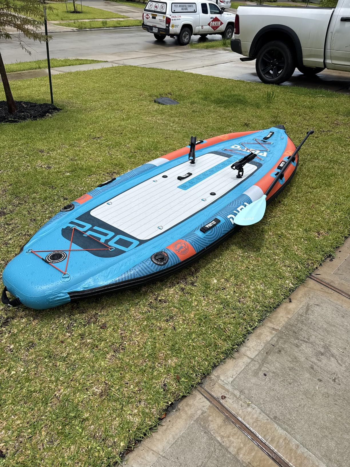 DAMA Triple Chamber SUP Inflatable Stand Up Paddle Board 10'8
