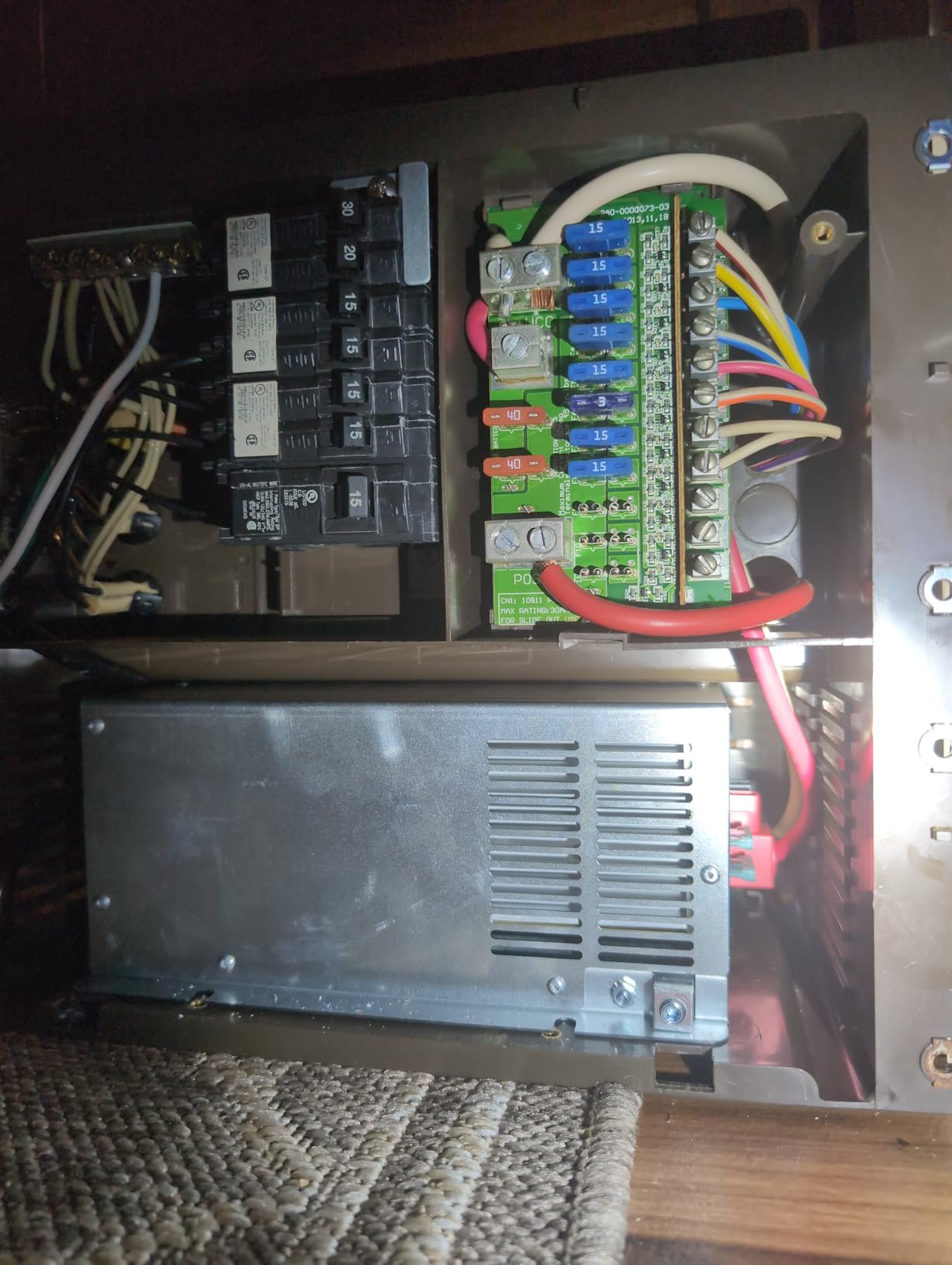 WF-9855 55 Amp Deck Mount Charger/Converter with Lithium-Ion Switch Replacement for RV Trailer Camper 9800 Series customer photo 1