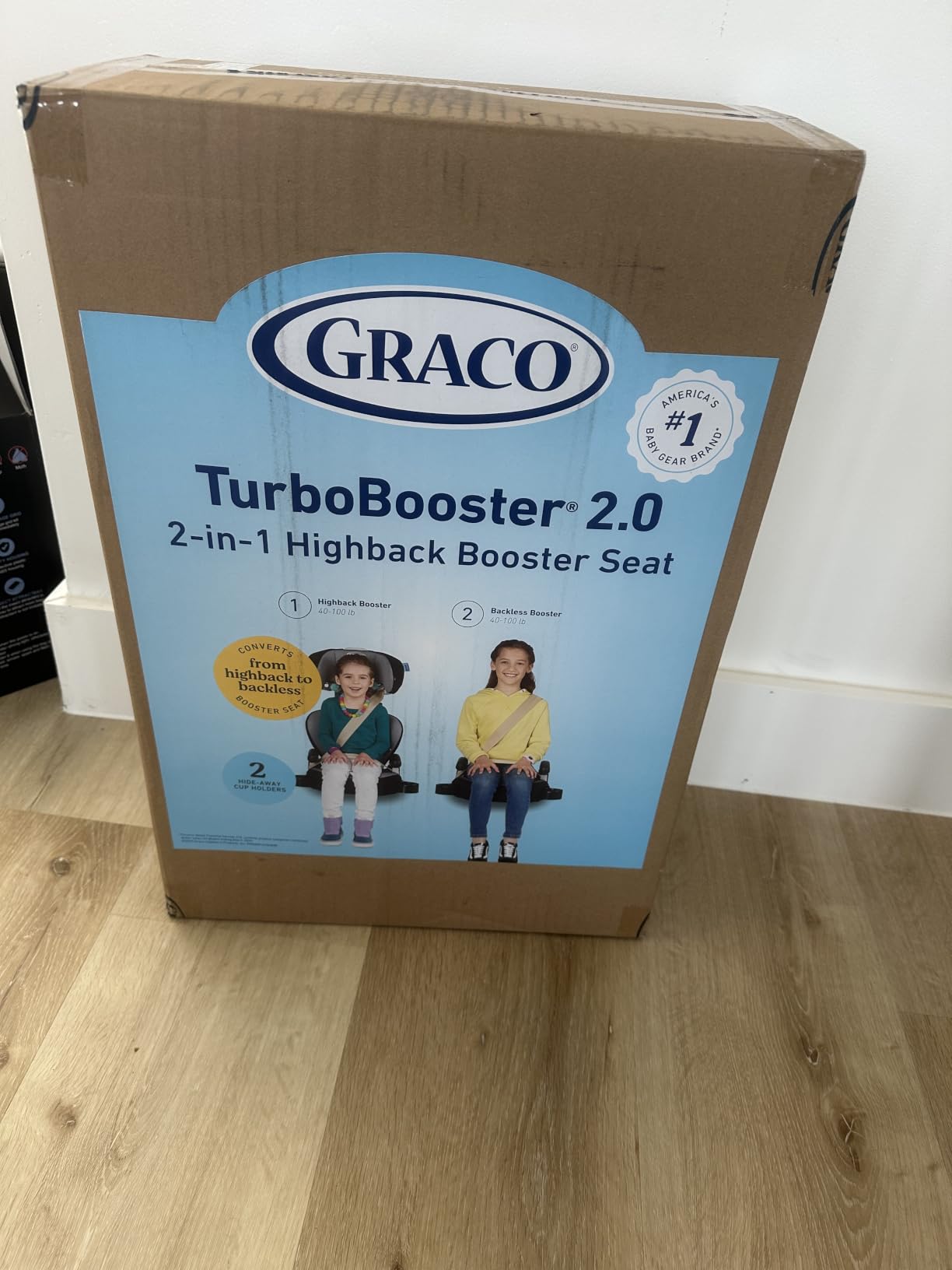 Graco TurboBooster 2.0 LX Highback Booster Seat with Latch System, Gannon customer photo 2