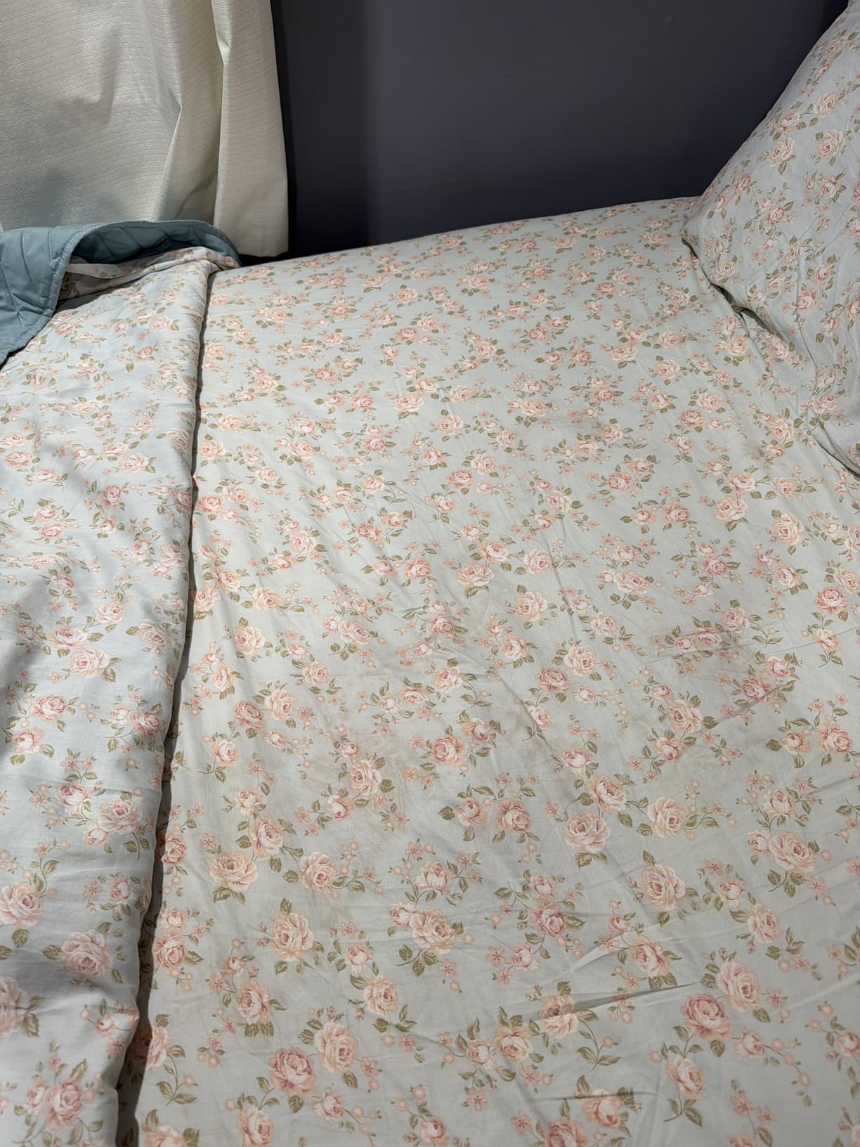 California Design Den 100% Cotton Pack of 2 Sateen Sheets for Queen Size Bed Set - Soft & Durable Sateen, Queen Sheet Set with Deep Pockets (White) customer photo 2