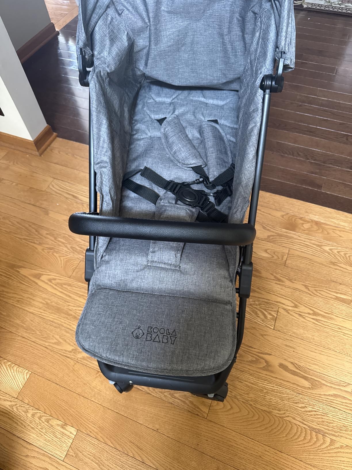 Lightweight Travel Stroller for Baby & Toddlers - Easy Fold & Compact Stroller with Canopy, Storage Basket, Multi-Position Recline & Convenient One-Hand Fold (Grey) customer photo 2