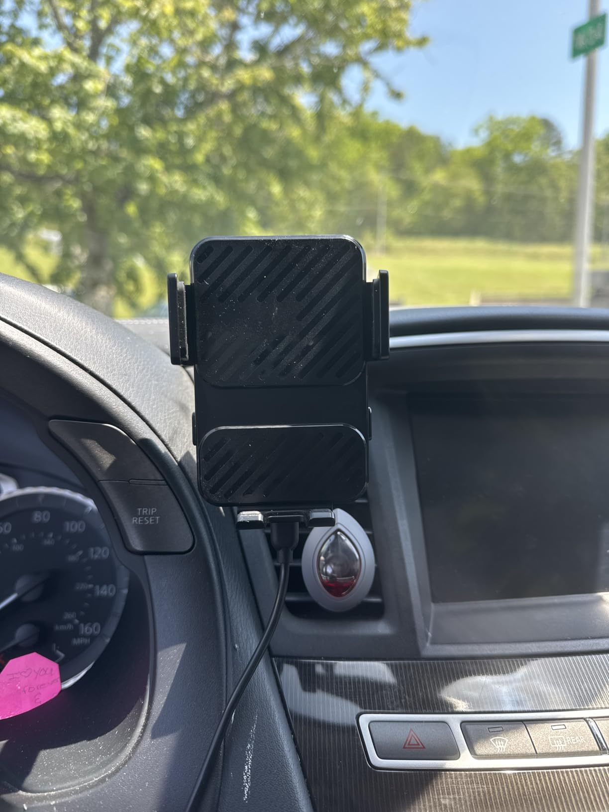 Wireless Car Charger, Phone Holders for Your Car 15W Fast Charging Auto Clamping, Air Vent Car Phone Mount for iPhone 17 16 15 14 13 Mini Pro Max XR, Samsung Galaxy S25 Ultra S24 S23 S22 S21 customer photo 2