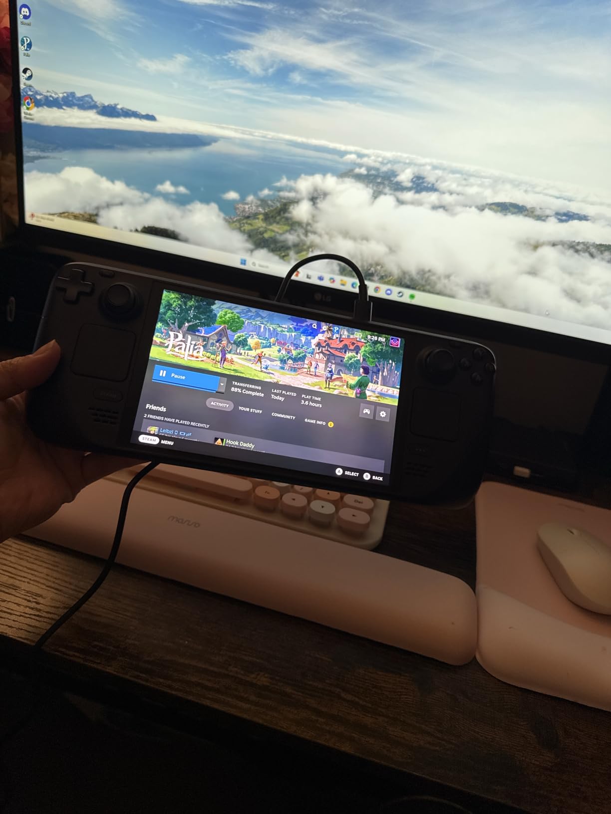 Steam Deck OLED 512GB Handheld Gaming Console - Featuring A High Dynamic Range Screen, A Longer-lasting Battery, Faster Downloads, And Much More customer photo 1