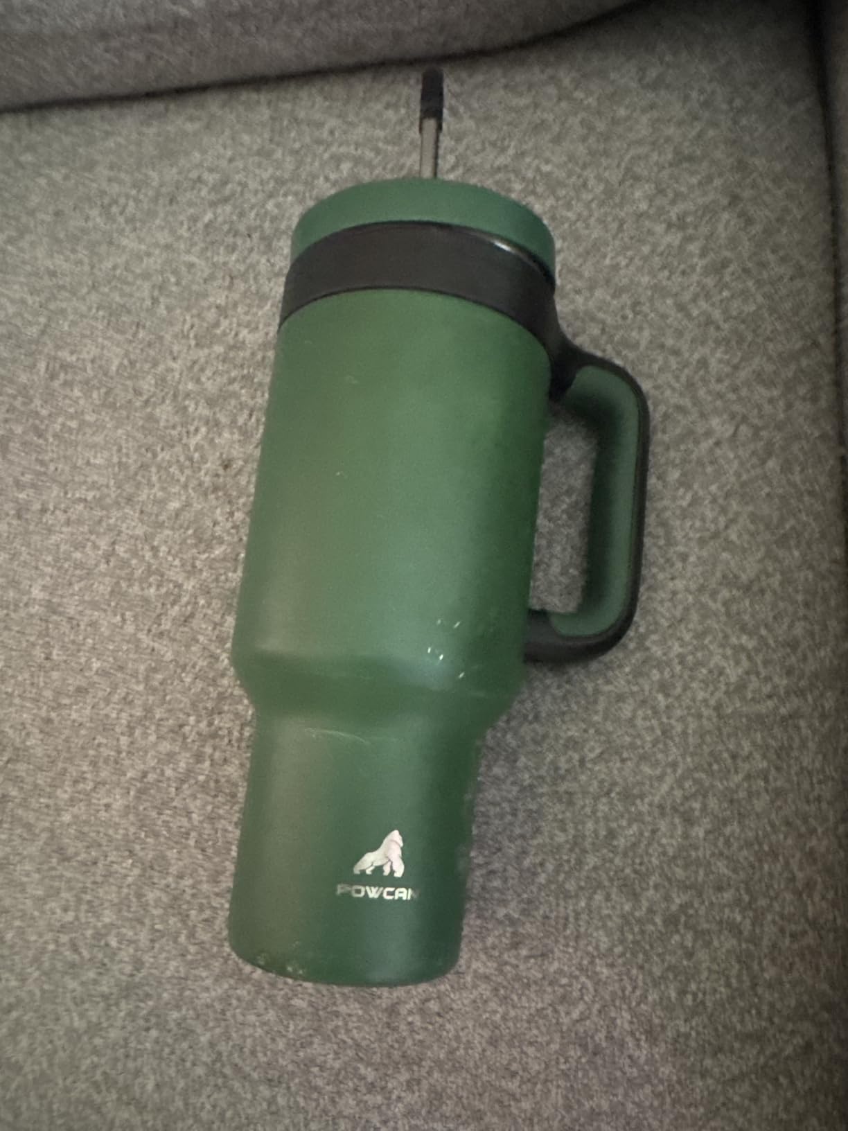 POWCAN 40 oz Tumbler with Handle, 2-in-1 Straw and Sip Lid, Leakproof, Dishwasher Safe, Insulated Stainless Steel Travel Coffee Mug customer photo 1