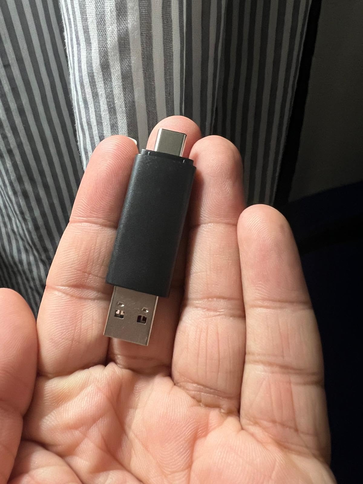 JOIOT 128GB USB C Flash Drive Dual USB 3.0 Flash Drive Type C + USB A Portable Type-C Flash Drive 2-in-1 USB-C Thumb Drive for Smartphone Tablet Computer Mac iPhone 15 Black customer photo 1