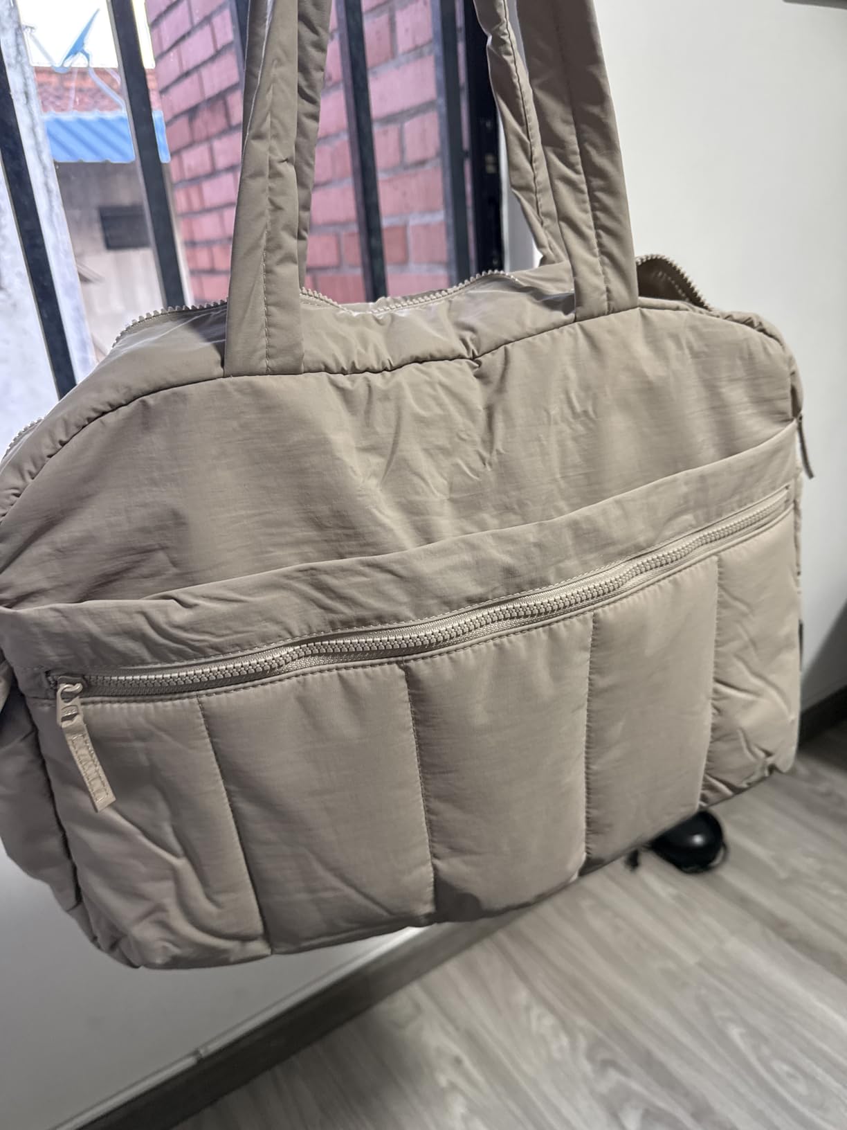 Gym Bag for Women, Duffle Bag for Travel with Wet Pocket, Lightweight Carry on Weekender Duffel, Water Resistant customer photo 2