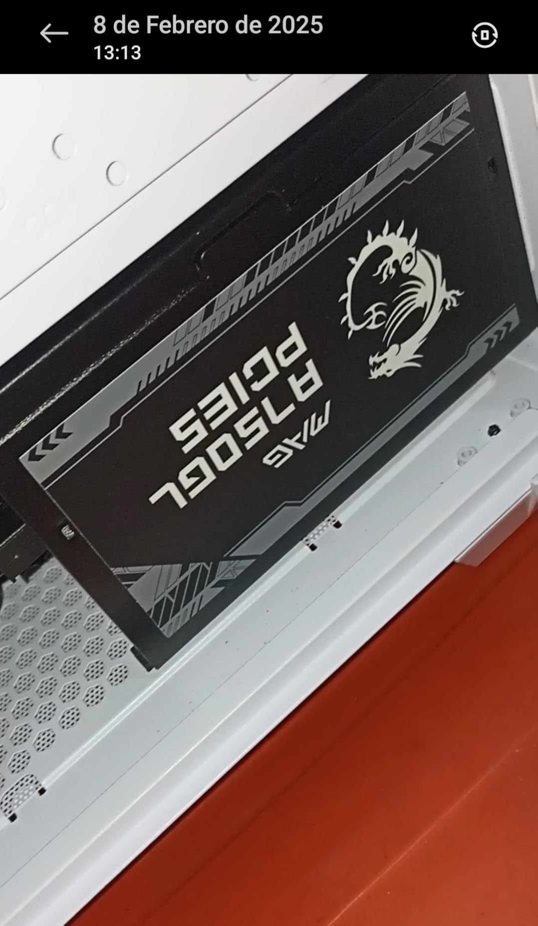 MSI MAG A1250GL PCIE5, Fully Modular Compact Gaming 1250W Power Supply, 80+ Gold, ATX 3.1 & PCIe 5.1 Ready, Native Dual-Color 12V-2x6 Cable, 10 Year Warranty customer photo 1