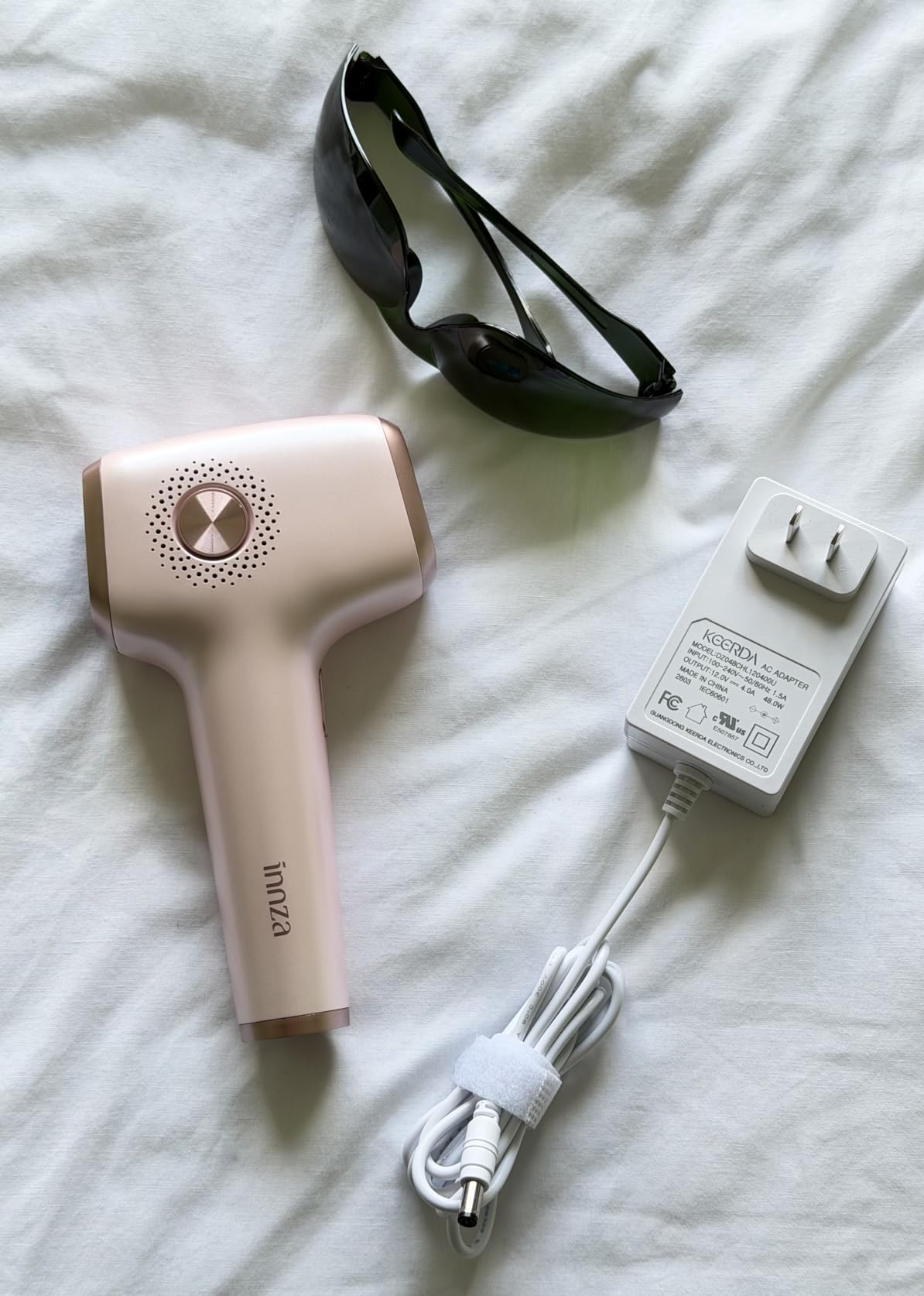INNZA IPL Hair Removal with Ice Cooling Care Function for Women,Long-Lasting Results,999,999 Flashes Painless Hair Removal, Hair Removal Device for Armpits Legs Arms Bikini Line customer photo 1