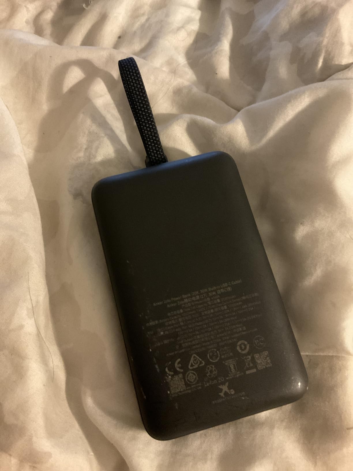Anker Portable Charger, 10,000mAh 30W Power Bank, USB-C in and Out Fast Charging Battery Pack, Travel Essential Phone Power Bank, for iPhone 17/16, Galaxy and More (Black, 10000.00, Milliamp Hours) customer photo 2