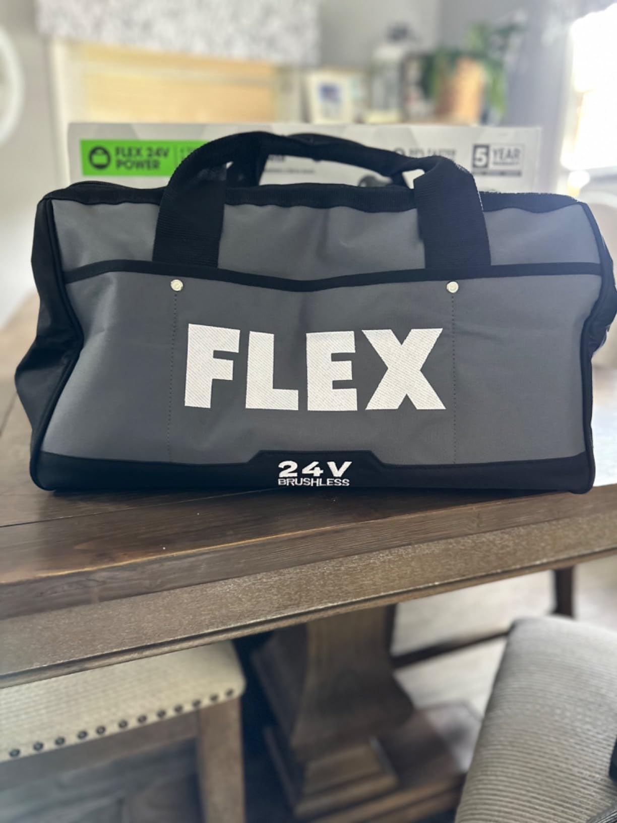 FLEX 24V Brushless Cordless 4-Tool Combo Kit: Drill Driver, Impact Driver, Reciprocating Saw, Work Light with (2) 2.5 Ah Lithium Batteries and 160W Fast Charger - FXM401-2A customer photo 1
