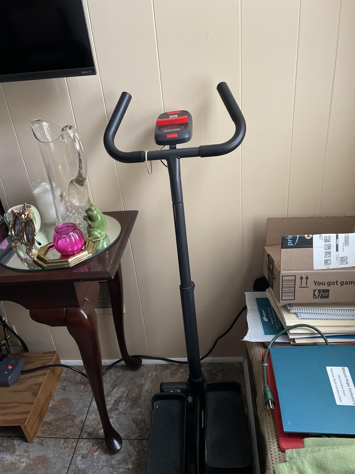 Total Body 2-in-1 Smart Stepper Machine for Home with Handlebar and Resistance Bands customer photo 1