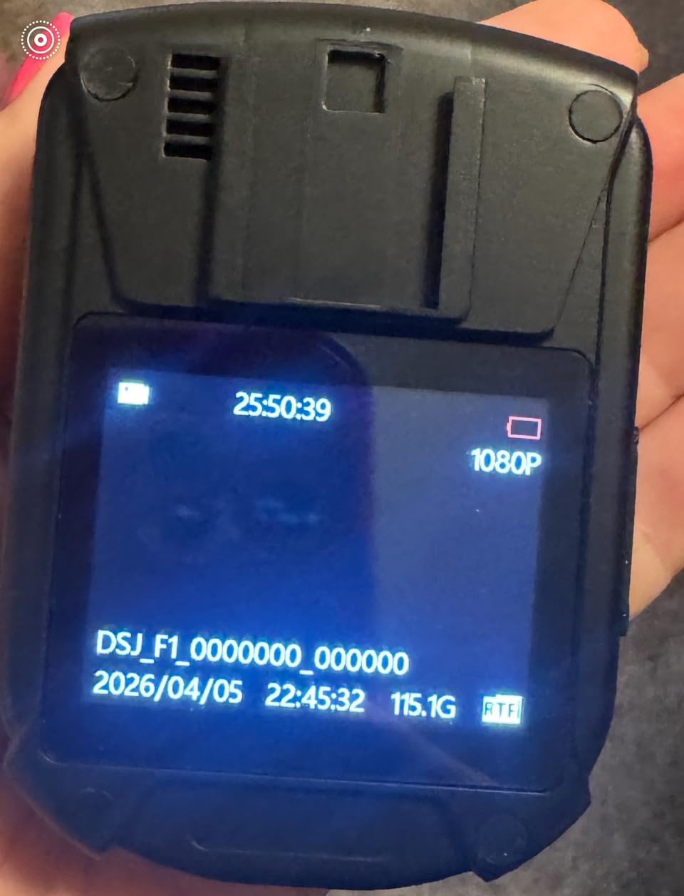 4K Body Camera, 11-13Hrs Battery Body Cameras with Audio and Video Recording, H.265 Video Code Body Cam for Security Guard Train Conductor Delivery Driver Waiter (128GB) customer photo 2