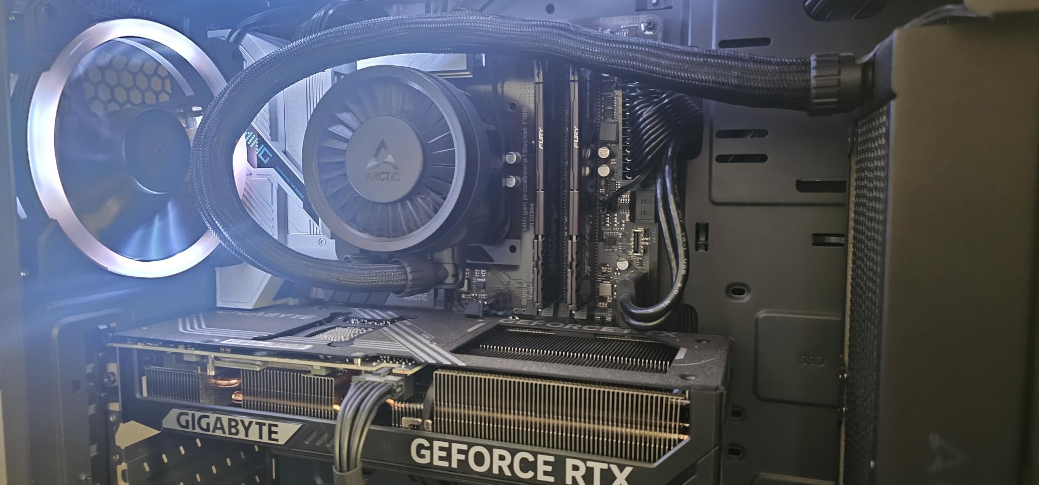 GIGABYTE B760M Gaming Plus WiFi DDR4 LGA 1700 Intel B760 M-ATX Motherboard, 2* M.2, PCIe 4.0, Front USB 3.2 Gen 1 Type-C, 6 GbE LAN, Q-Flash Plus, EZ-Latch customer photo 1