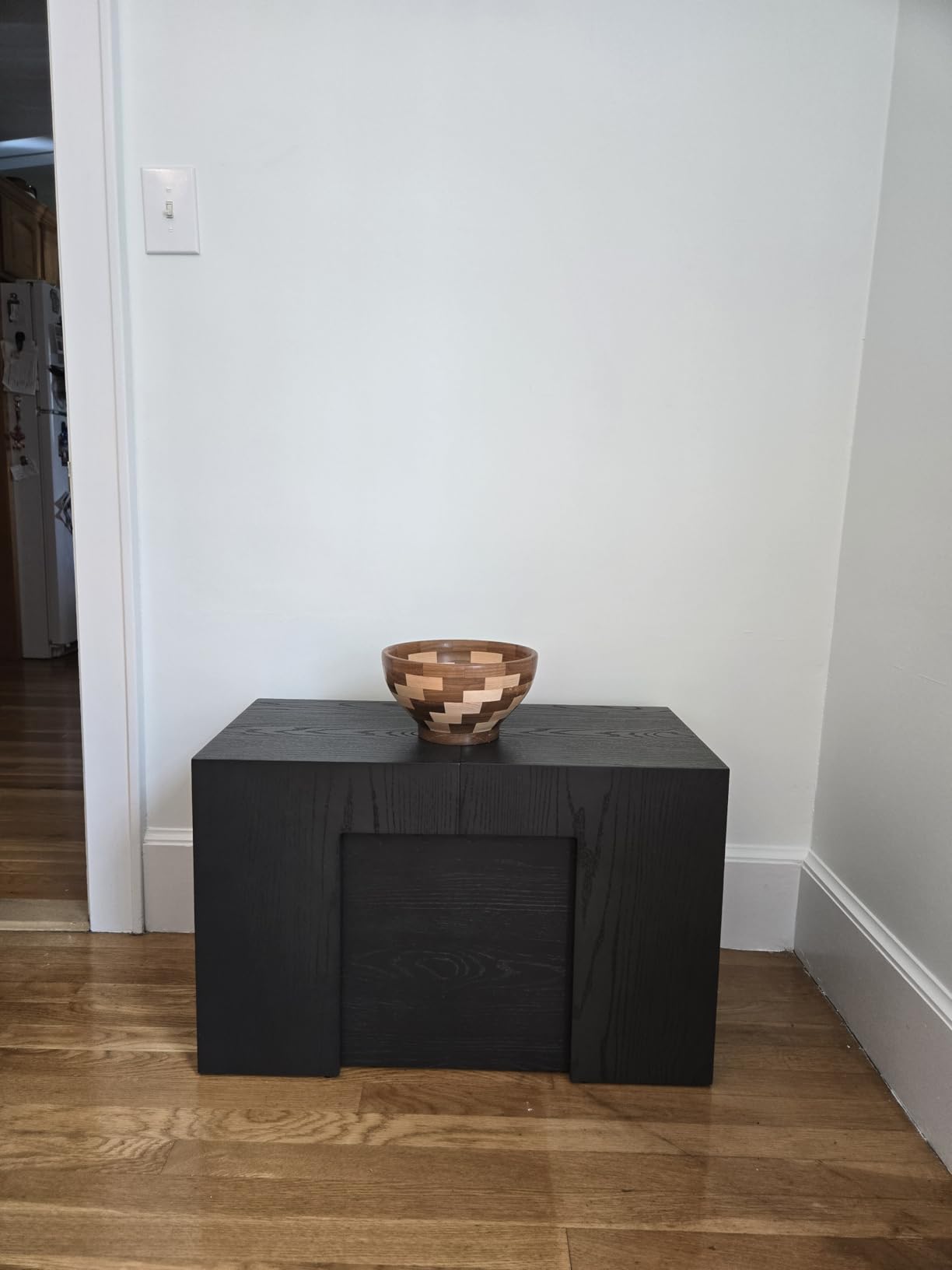 Transformer Table - Solid Wood Extendable Dining Table, Seats 2-12, Expandable Dining Room Table, Space-Saving Furniture, Expandable Dining Furniture, Brown (Table Only) customer photo 2