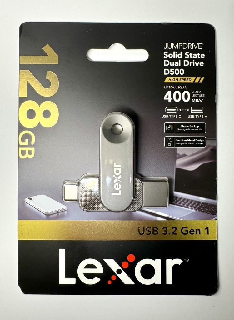 Lexar 1TB SL500 Portable SSD, Up to 2000MB/s, Compatible w/Type-C Laptops, iPhone 15/16, Smartphones, Tablets, PS5, Xbox, USB 3.2 Gen 2x2, Slim & Lightweight, External SSD, Black (LSL500X001T-RNBNU) customer photo 2