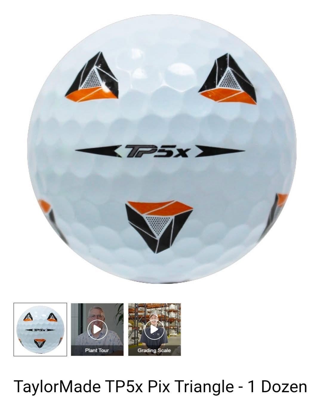 TaylorMade Golf 2024 TP5X Stripe ONE Dozen Golf Balls customer photo 2