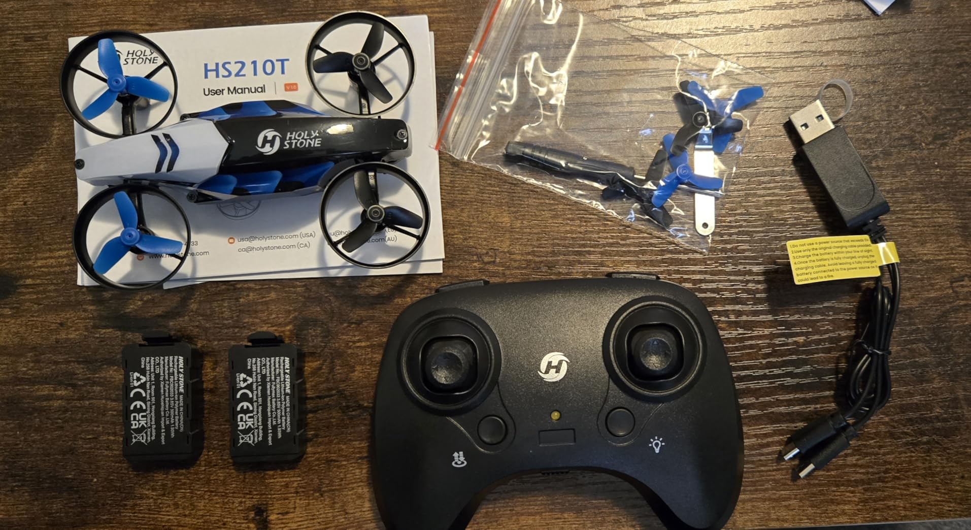 Holy Stone HS210T Drones for Kids, 2 IN1 MINI Indoor Drone with Land & Fly Mode, Four Posture Deformations RC Quadcopter with 3D Flip, Auto Hovering, Easter day & Birthday Toy Gift for Boys and Girls customer photo 1