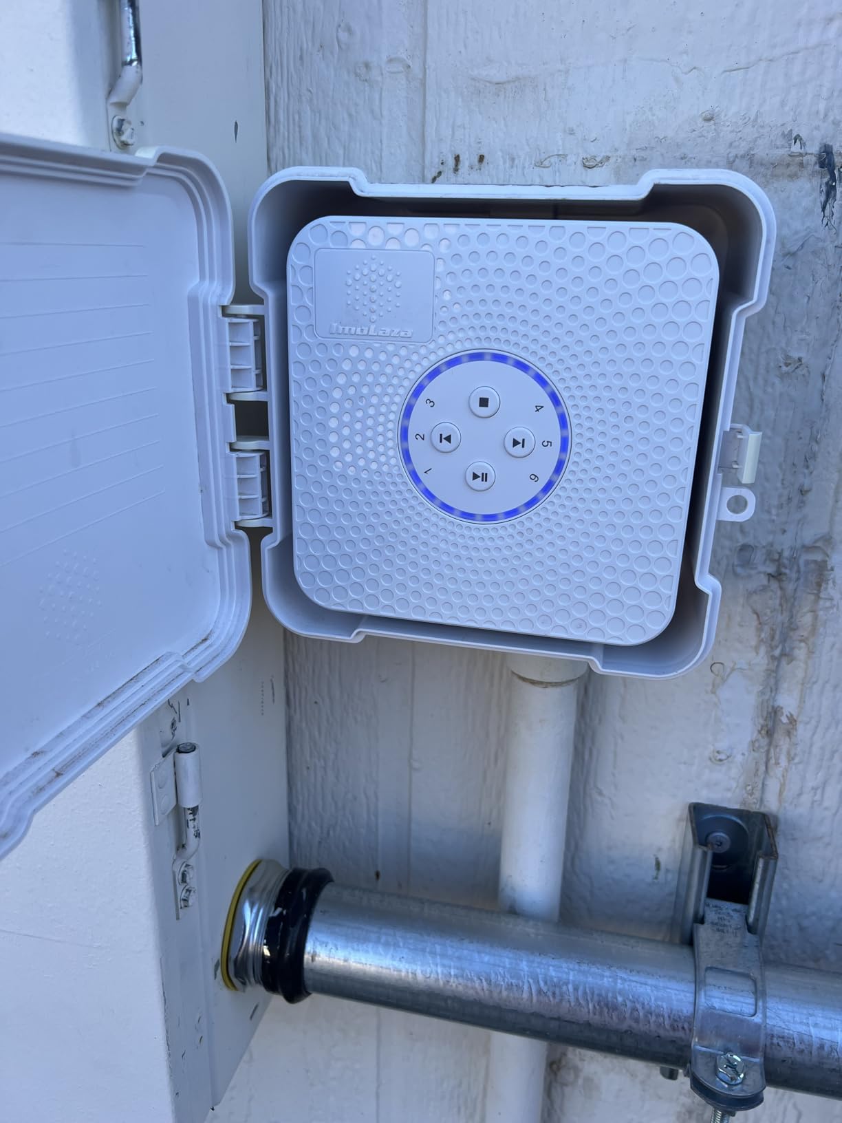 ImoLaza Indoor Smart Sprinkler Controller, ET Automatic Watering Irrigation Controller, 2.4GHz WiFi, Ultra Water Saving via Rain/Wind/Freeze/Saturation Skip, App Remote Control & Fault Alerts (4-Zone) customer photo 2