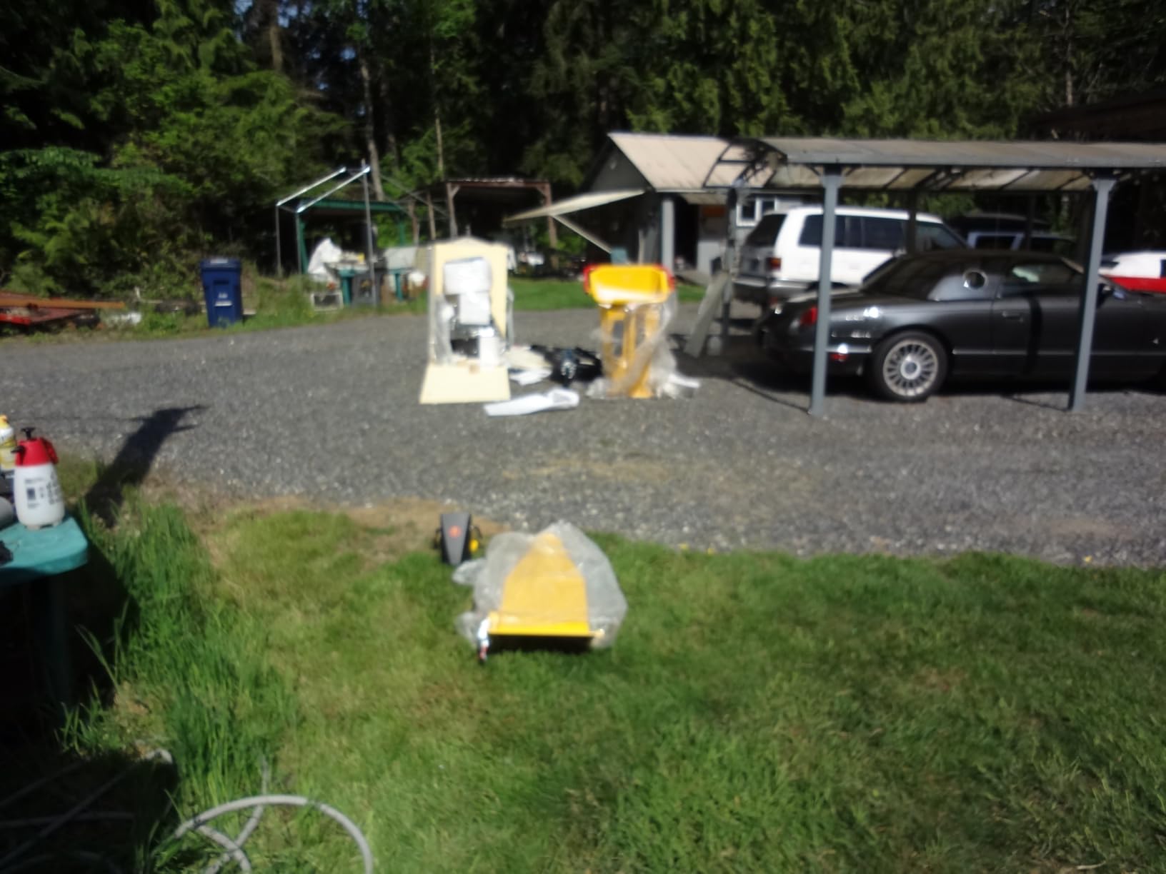 MechMaxx 6 inch ZONSEN 459cc 15hp E-Start Gas Powered 4-Wheels Wood Chipper Shredder Mulcher with Towbar/Tail Light/Emergency Stop Button/Stop Bar, Model B150 Yellow customer photo 2