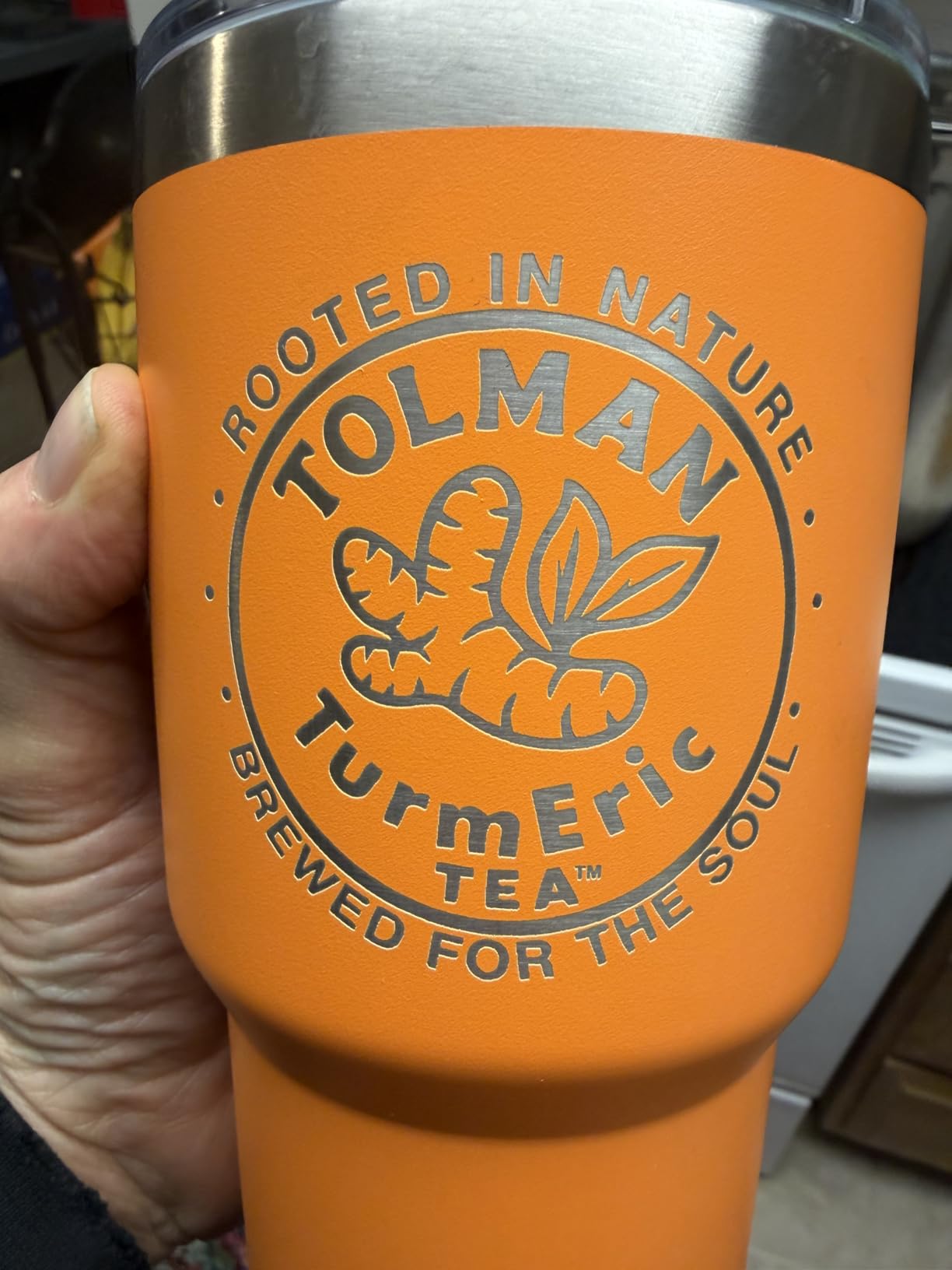 30 oz Tumbler with Lid Stainless Steel Tumblers Vacuum Insulated Cup Reusable Powder Coated Travel Mug customer photo 1