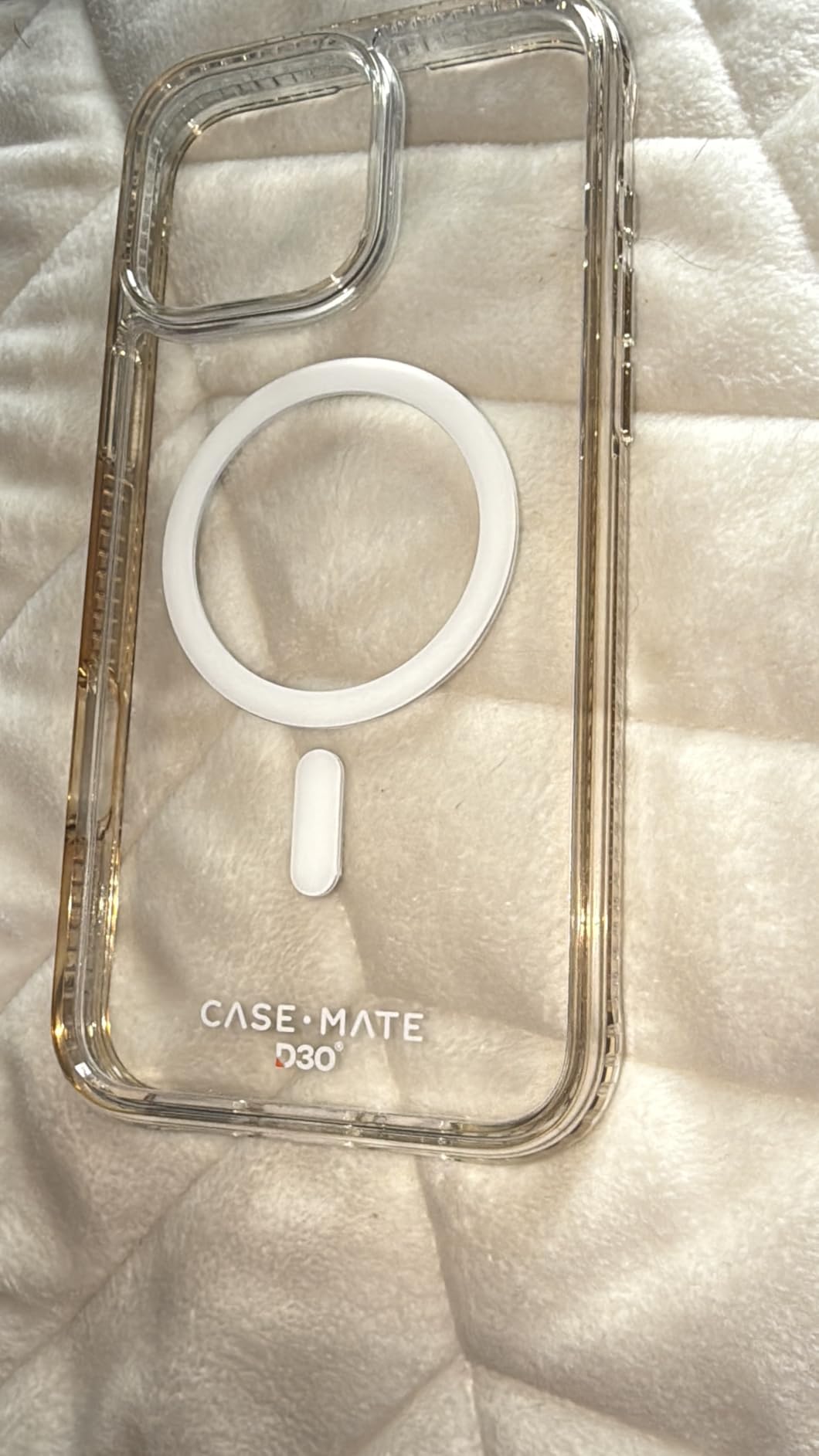 Case-Mate iPhone 16 Pro Case [Compatible with MagSafe] Tough Shockproof Phone Case with 16ft D3O Drop Protection - Premium Rugged Cover for iPhone 16 Pro - Clear customer photo 1