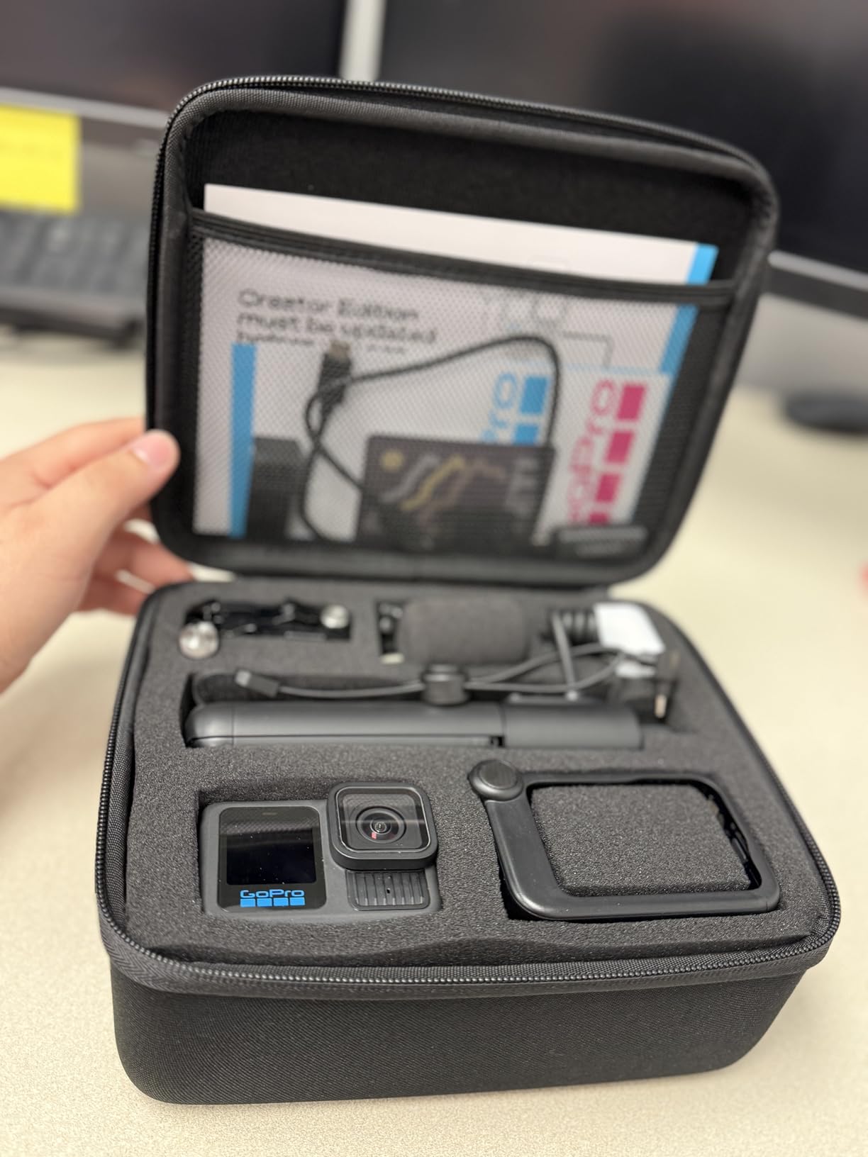 HERO13 Black Creator Edition - Includes HERO13 Black, Volta (Battery Grip, Tripod, Remote), Media Mod, Light Mod, Enduro Battery, Magnetic Latch Mount and Carrying Case customer photo 1