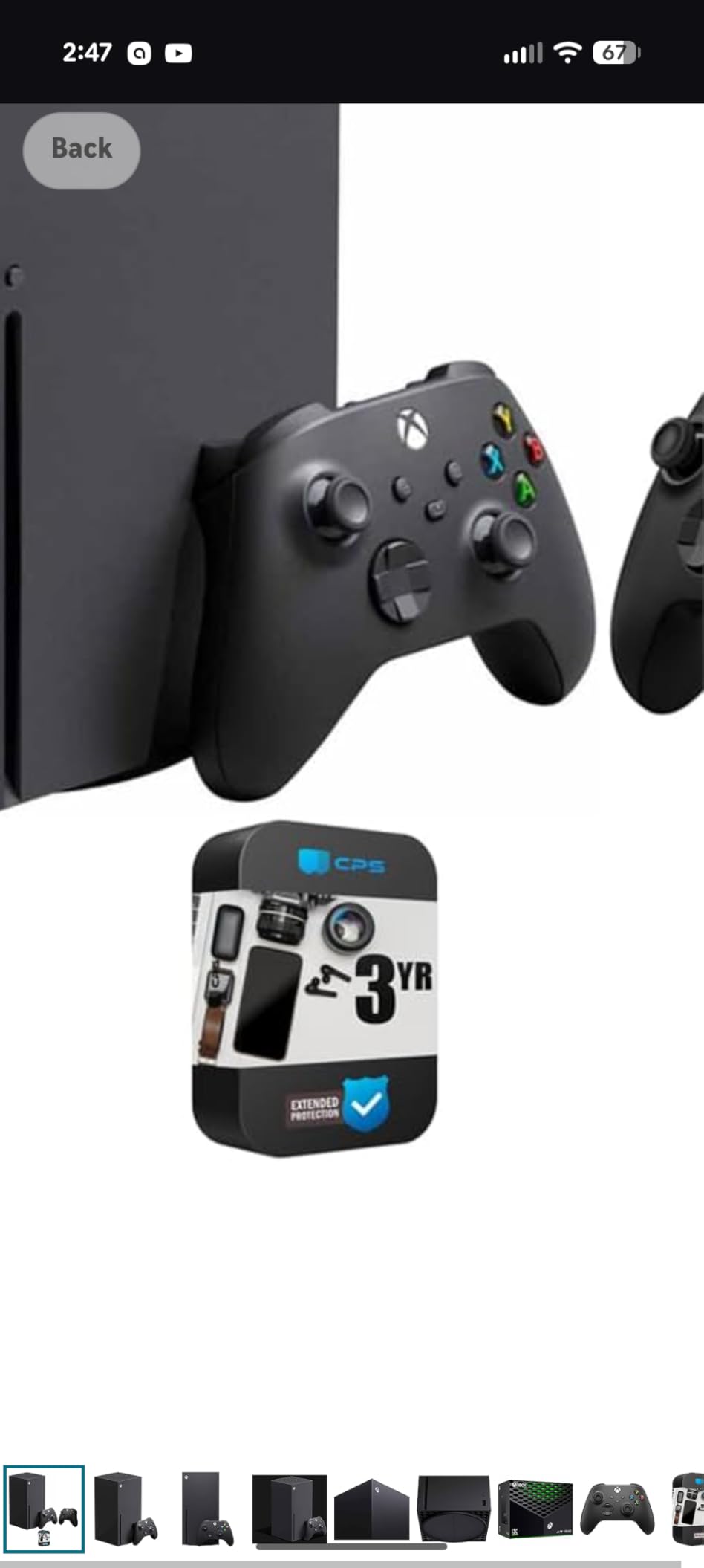 Microsoft Xbox Series X 1TB SSD Gaming Console with Dual Controllers Bundle with 3 YR CPS Enhanced Protection Pack customer photo 2