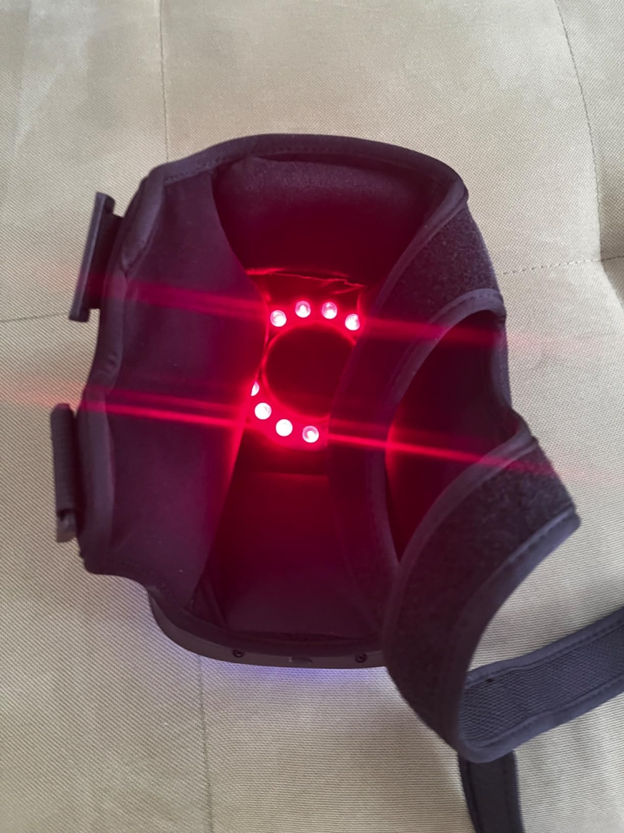 FORTHiQ Knee Massager Pro+ for Pain Relief with Heat and Dual Red Light Therapy, Adjustable Straps, Memory Function, Relax Tight Muscles, Ideal Gift for Men & Women, FSA-HSA Eligible customer photo 2