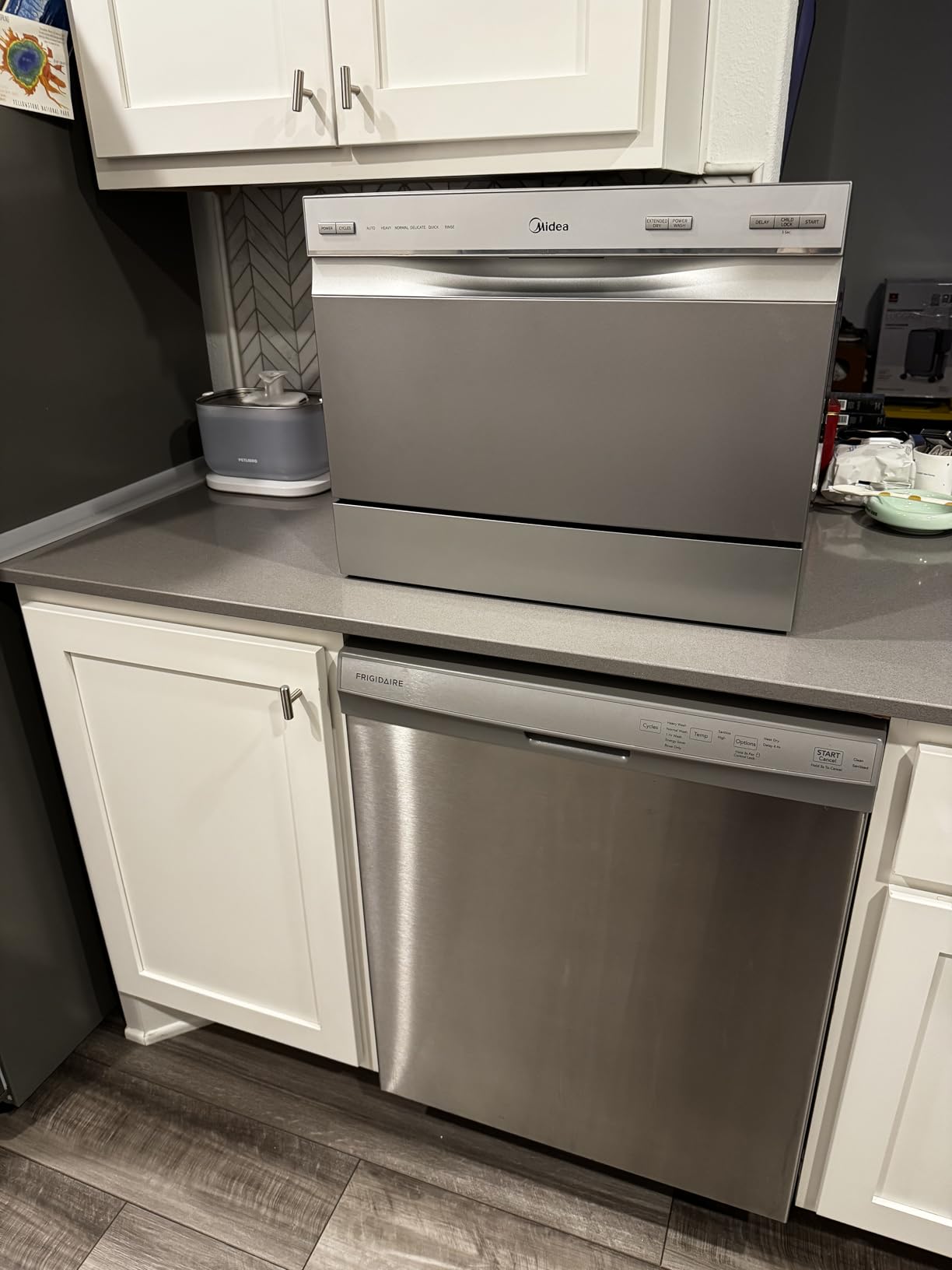 Midea MDC22P2ASS Countertop Dishwasher, 6 Place Settings & 6+2 Washing Cycles Portable Dishwashers, Energy Star Dish Washer for Dorm, RV & Apartment, Silver customer photo 2