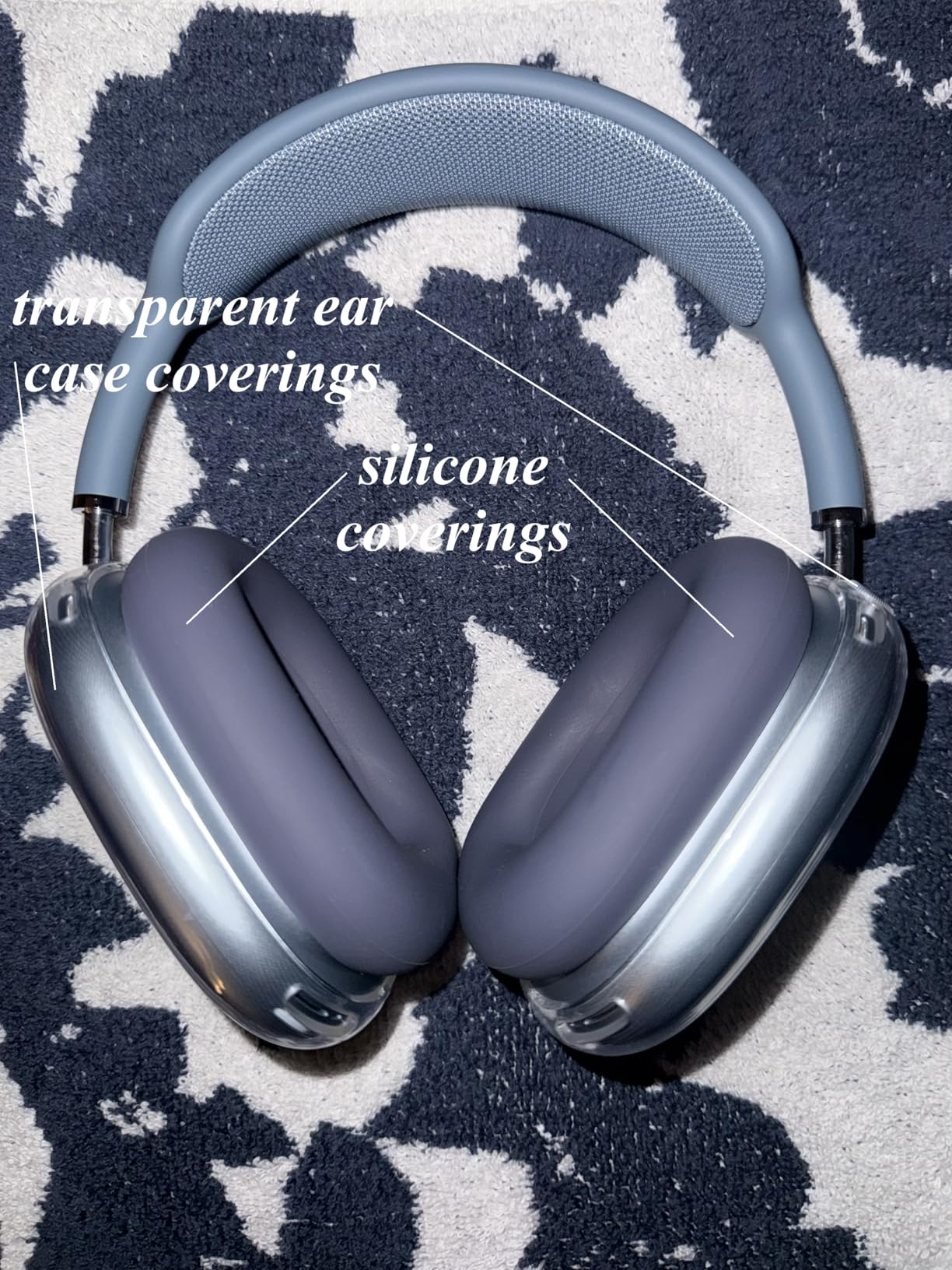AirPods Max Wireless Over-Ear Headphones, Pro-Level Active Noise Cancellation, Transparency Mode, Personalized Spatial Audio, USB-C Charging, Bluetooth Headphones for iPhone - Blue customer photo 1
