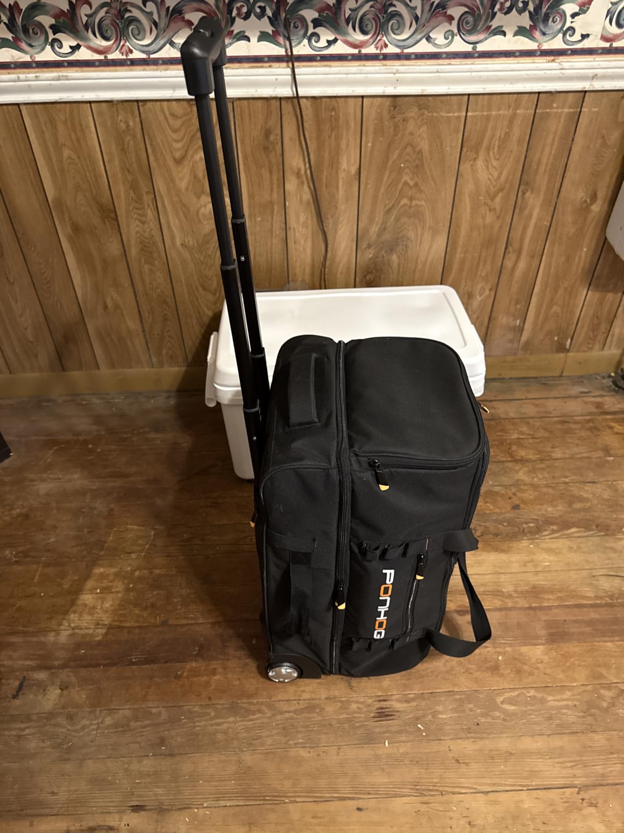 Ponhog 21 Inch Rolling Duffle Bag with Wheels for Men - Water Resistant Wheeled Duffle Bag for Weekend Travel & Overnight Trips customer photo 2