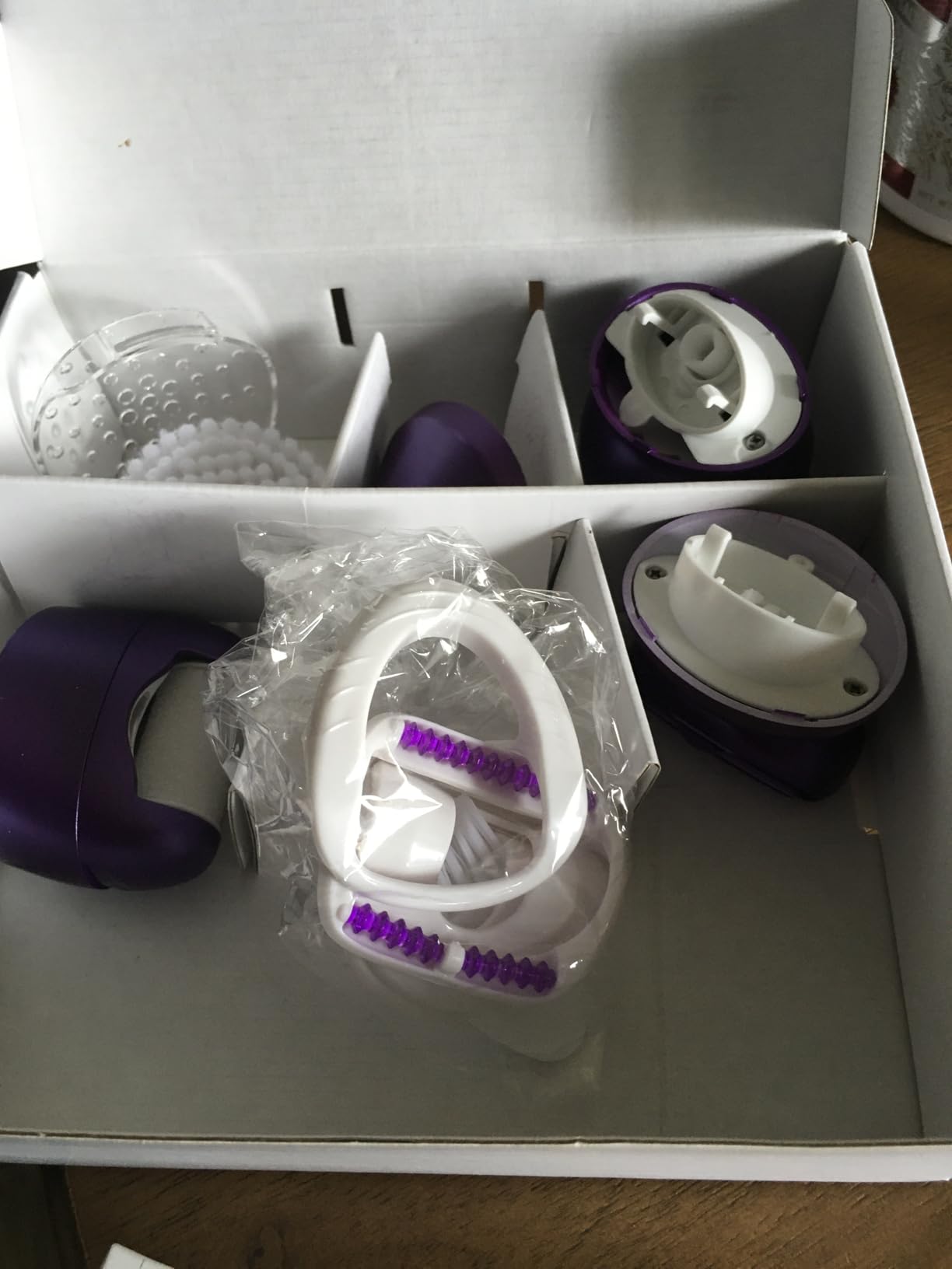 Pursonic 6-in-1 Smooth Glide Epilator for Women, Wet & Dry Electric Hair Removal Device with LED Light, Callus Remover, Exfoliating Brush, Shaver Head, Massage Attachment, Rechargeable Battery customer photo 1