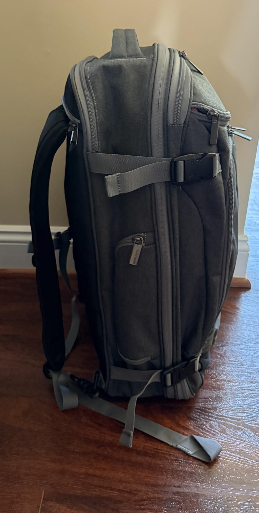Samsonite Mother Lode Travel Backpack - Heather Graphite customer photo 2